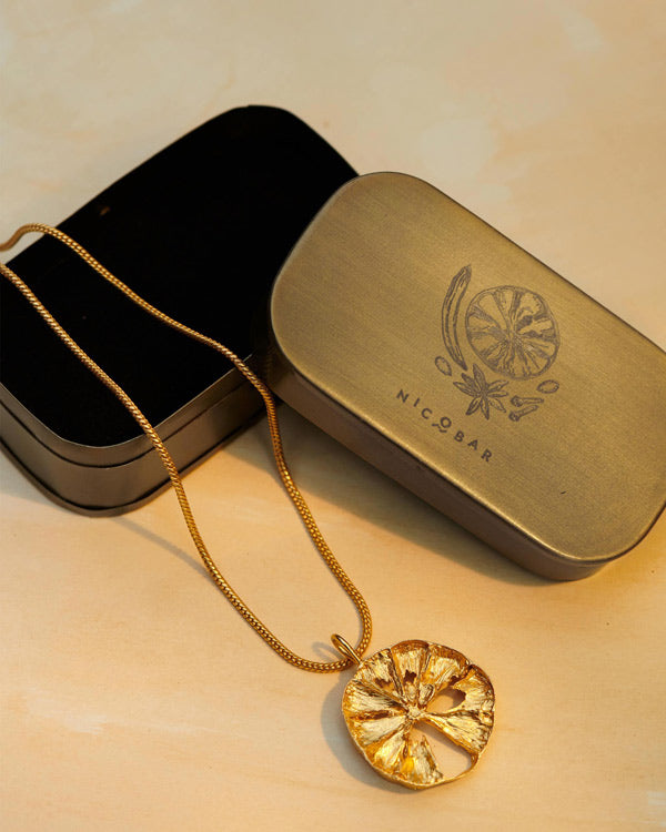 Lemon slice charm