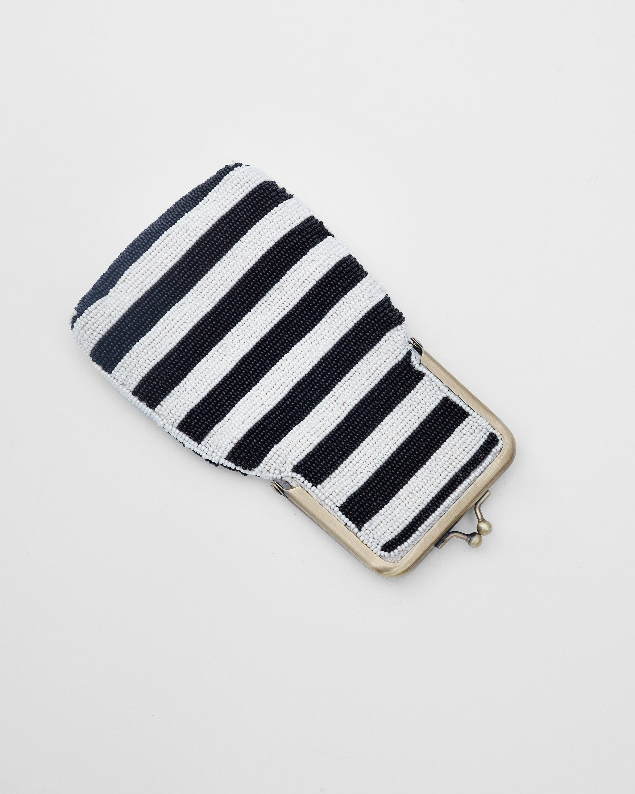Hana Spec Case - Black & White Stripes