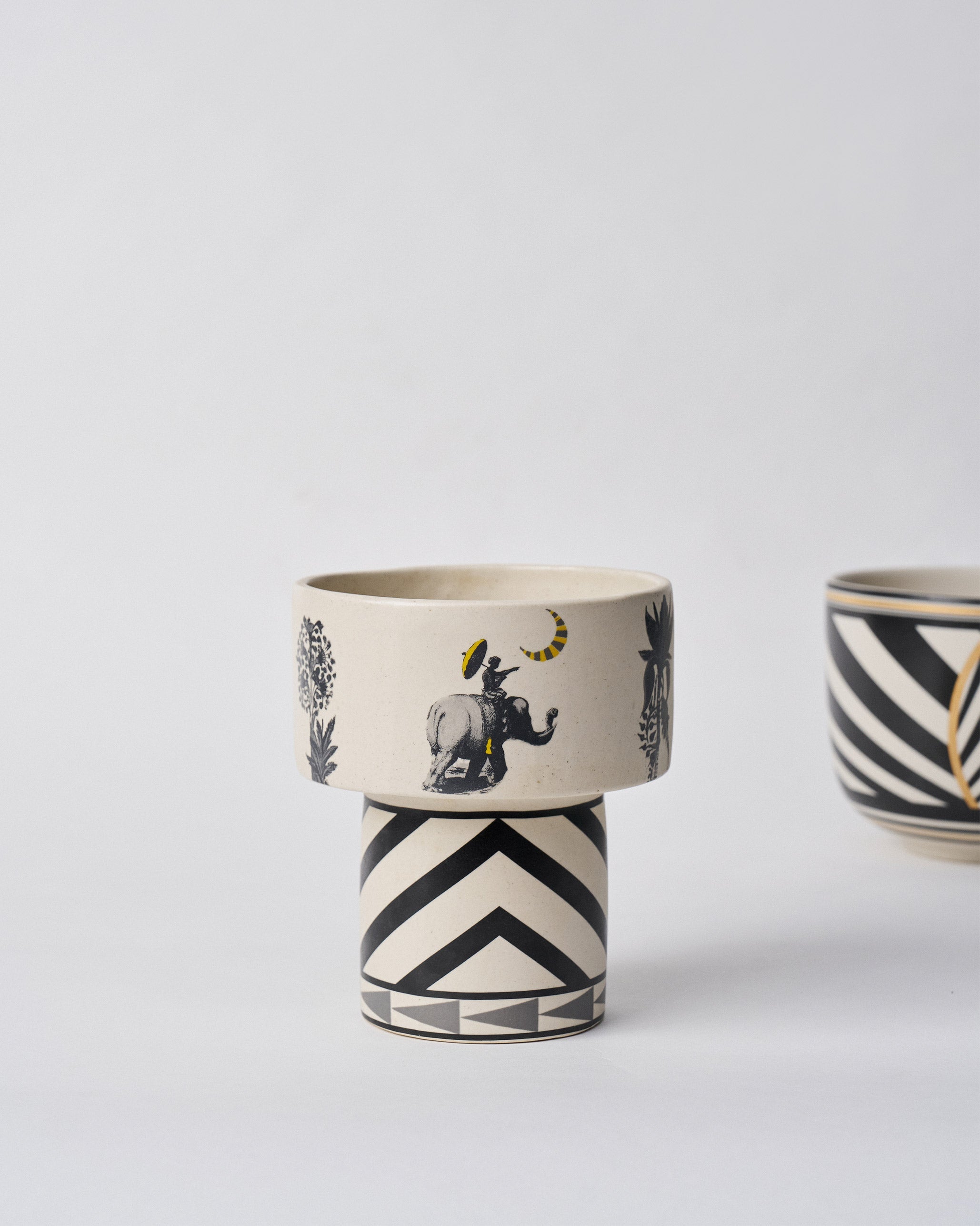 Chevron Vase