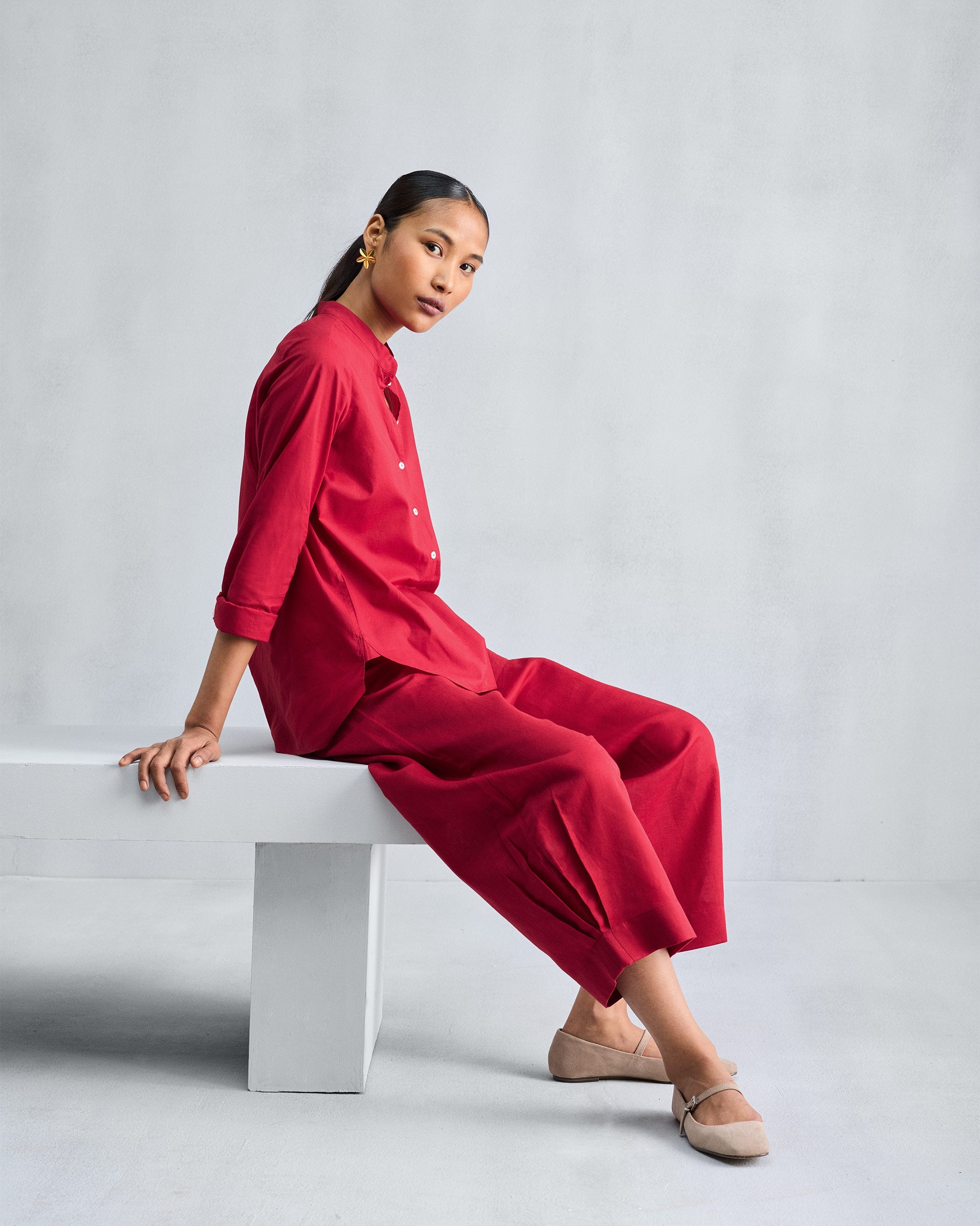 Serene Pants - Red