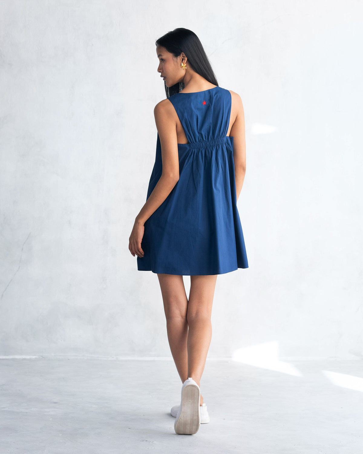 Short Racerback Dress - Navy