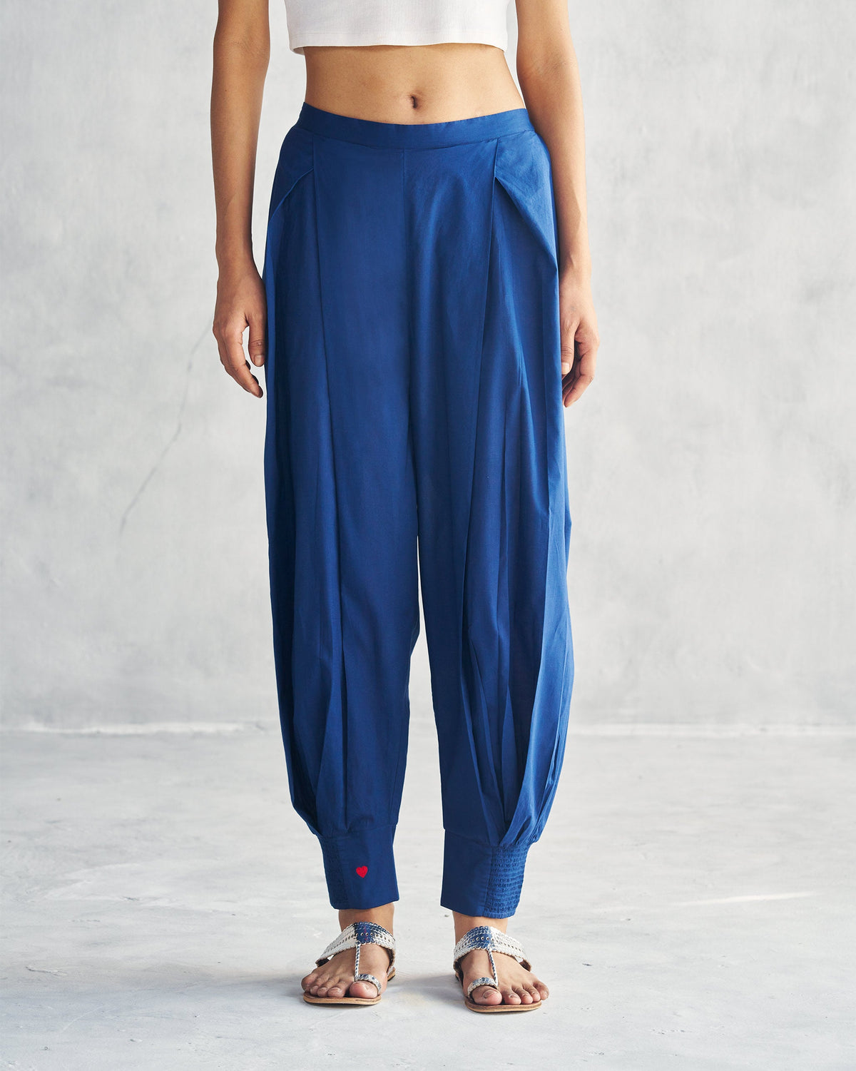 Puff Pants - Navy