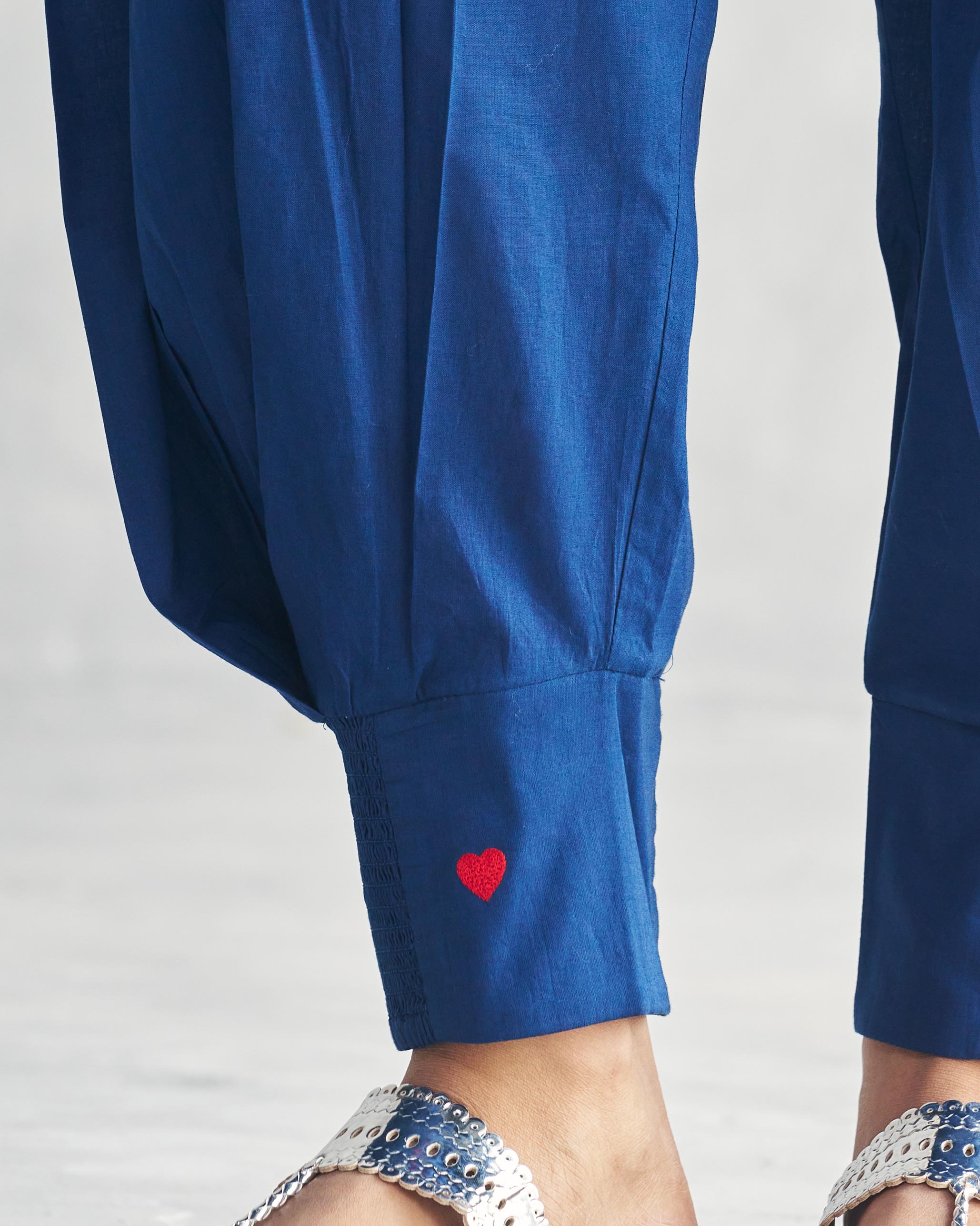 Puff Pants - Navy
