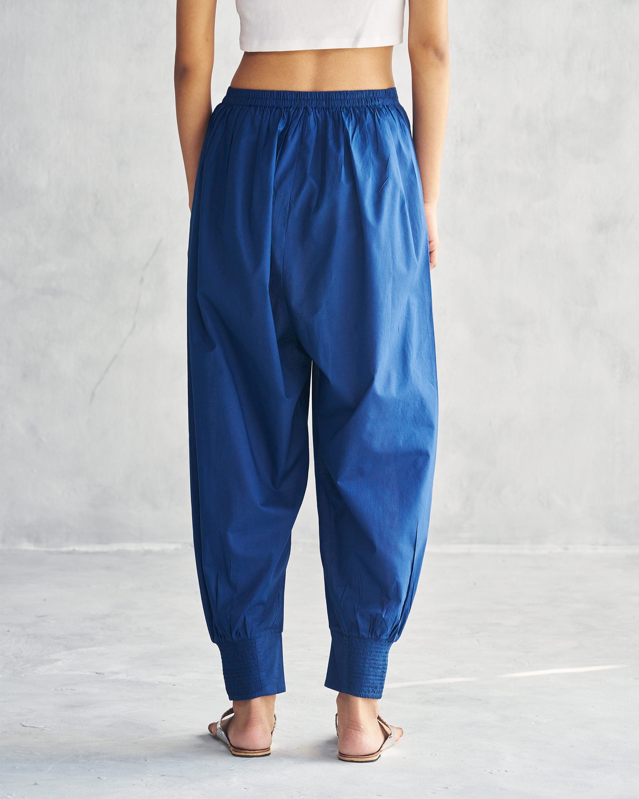 Puff Pants - Navy