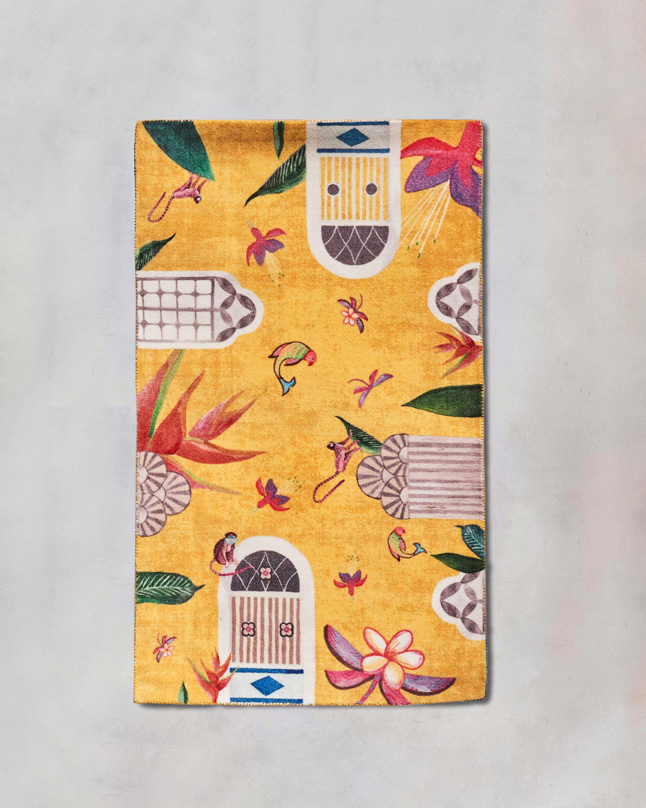 Mandovi Rug - Yellow