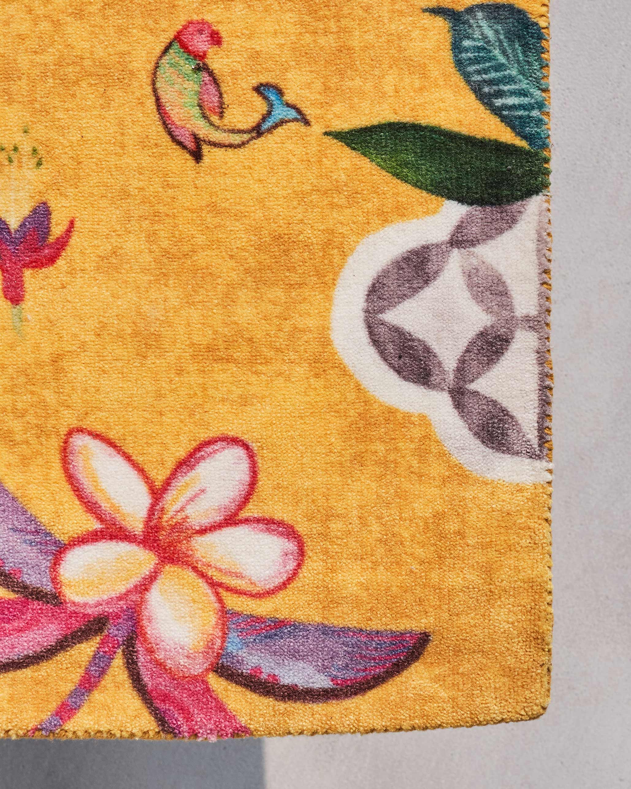 Mandovi Rug - Yellow