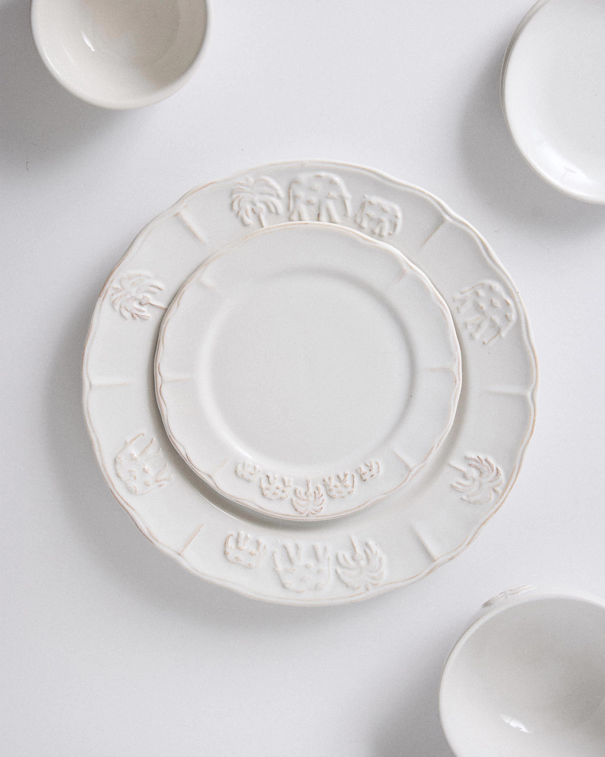 Ele Palm Quarter Plate