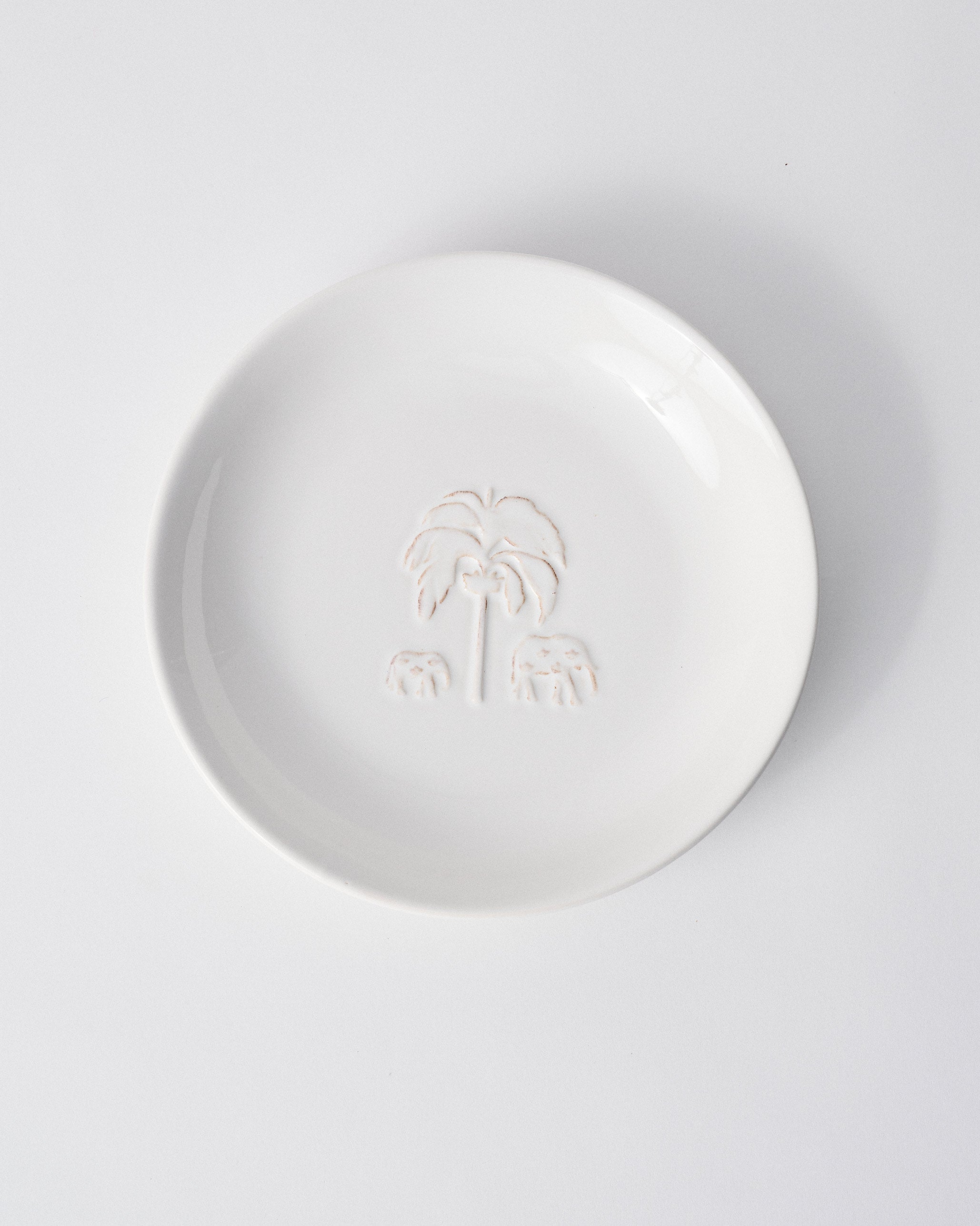 Ele Palm Pasta Plate