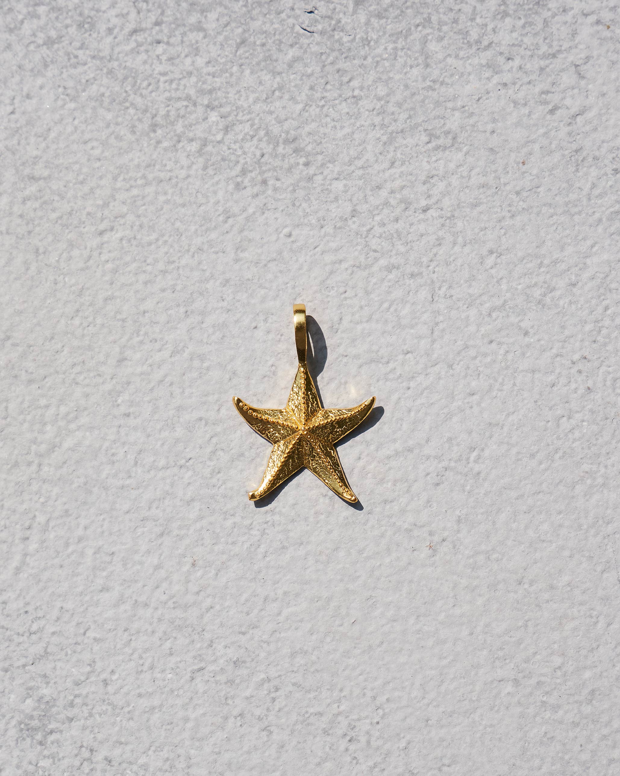 Starfish Charm - Gold