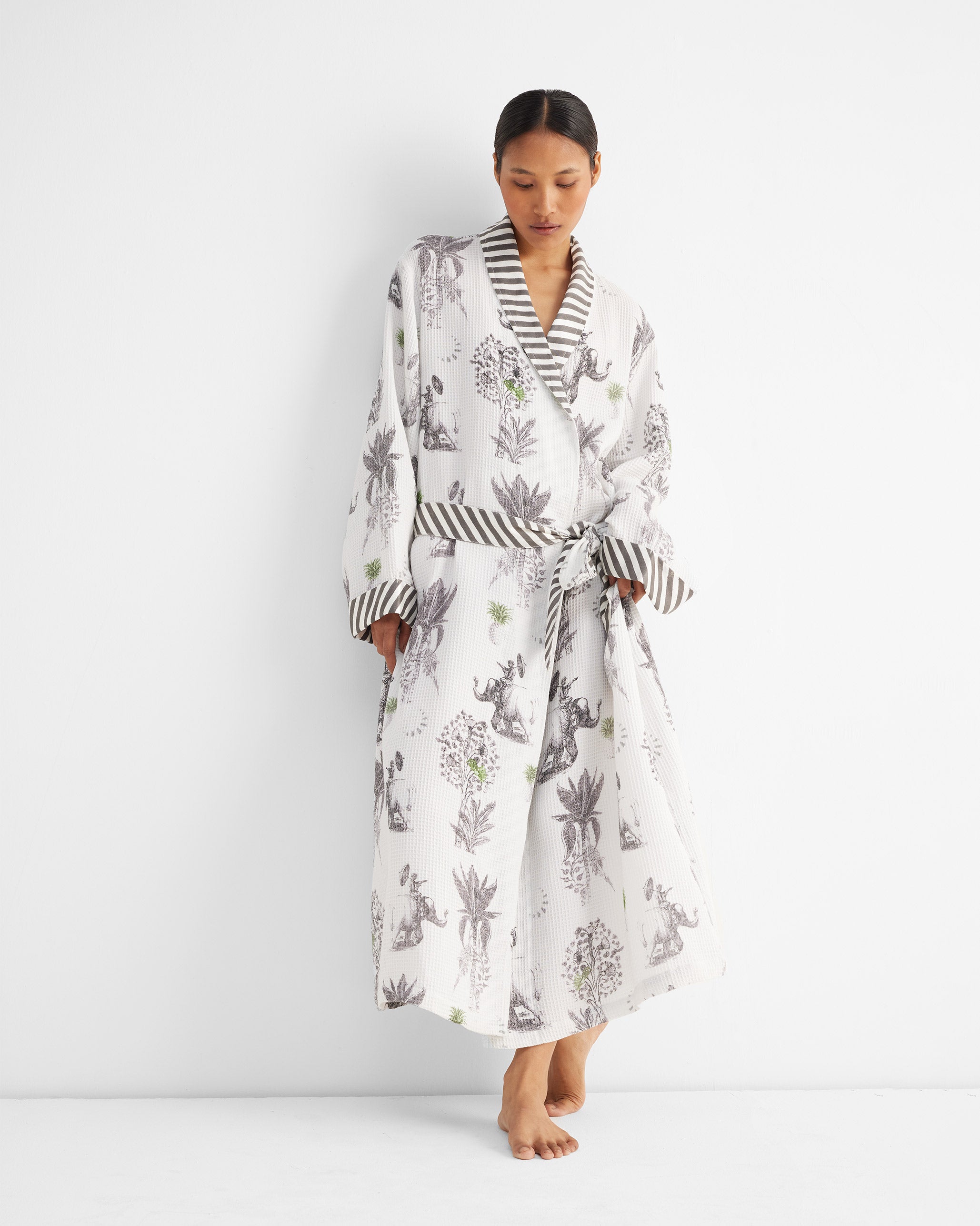 Ceylon Bathrobe Set - M-L