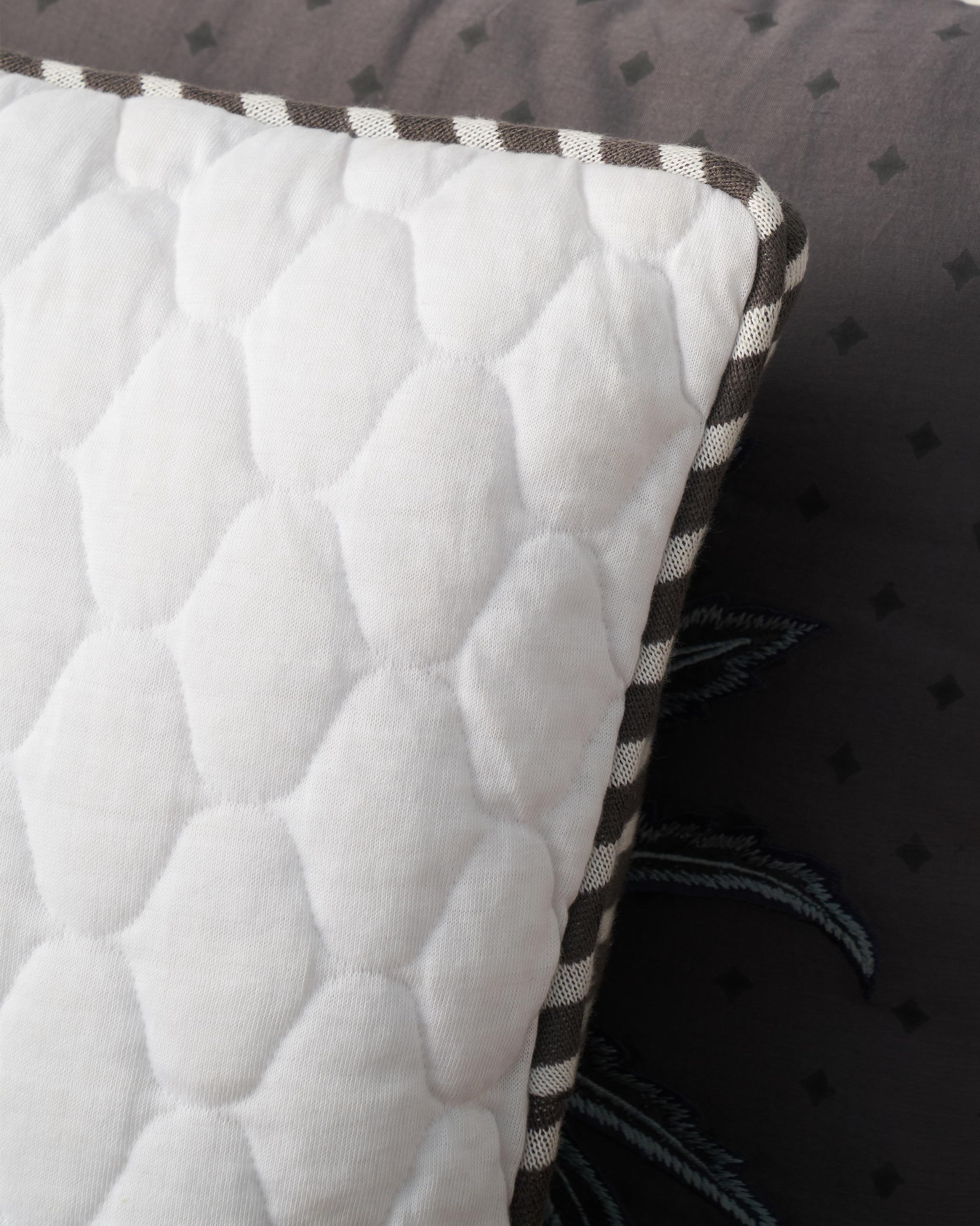 Quilted Poppy Cushion Cover