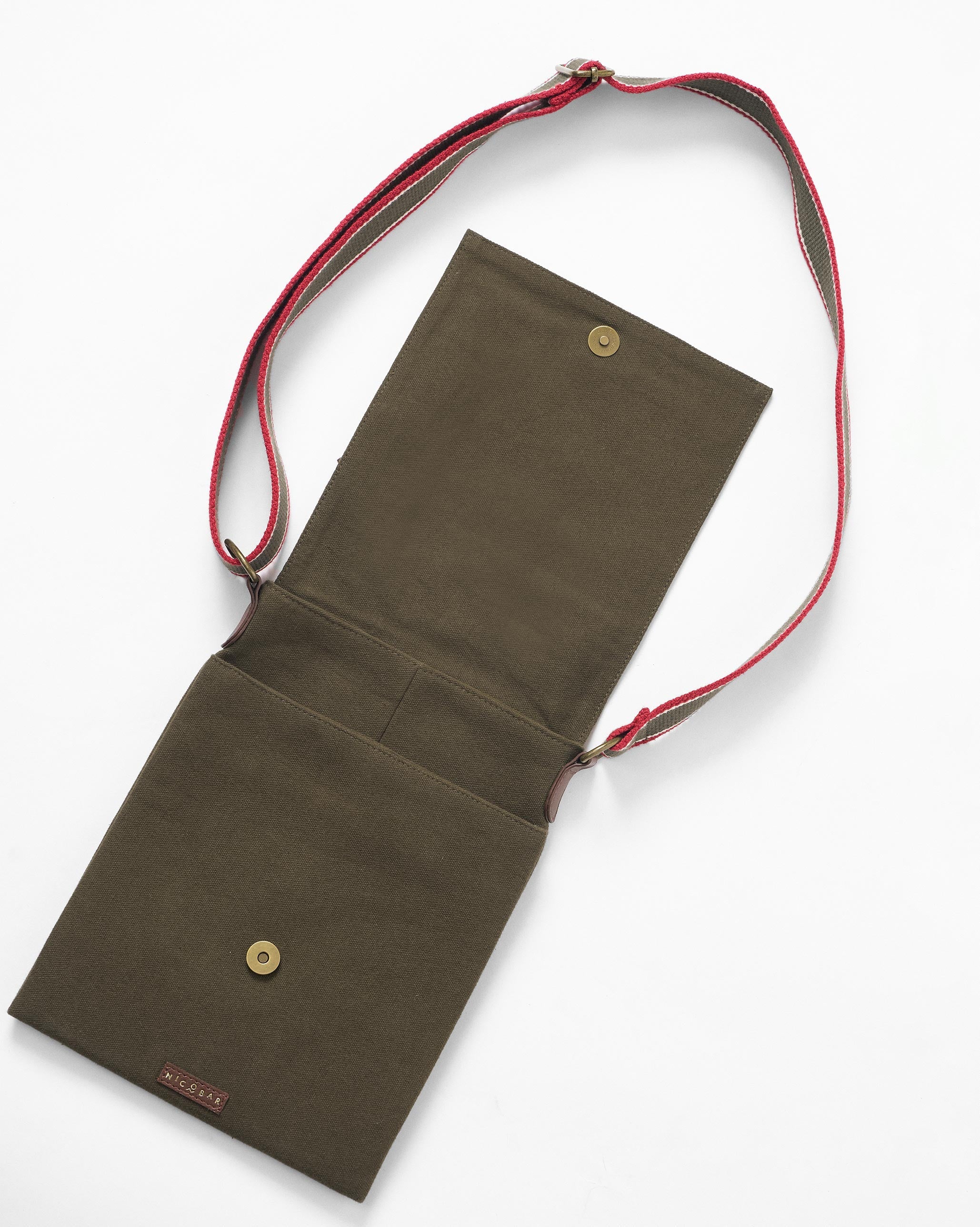 Safari Men's Messenger - Olive