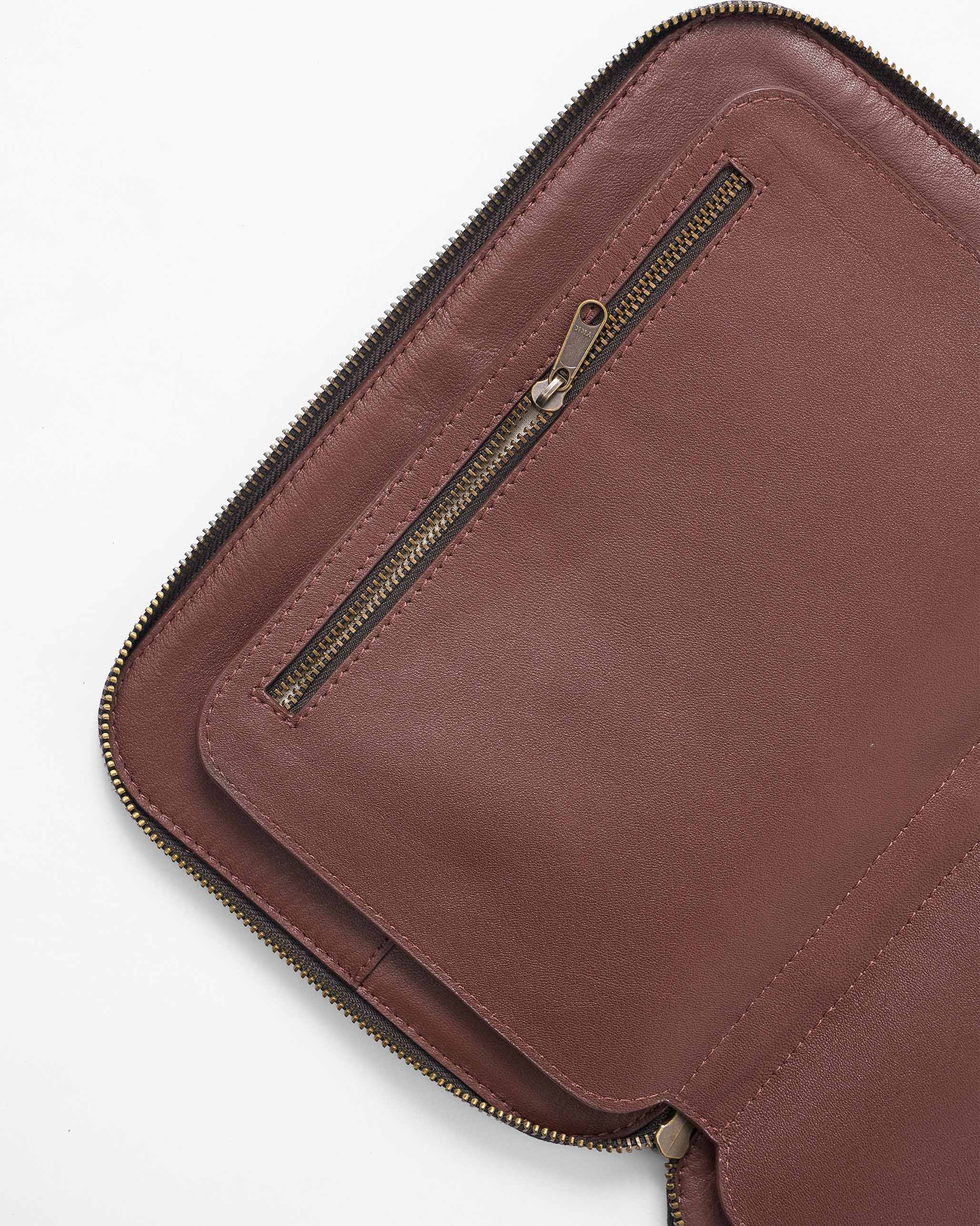 Tora Tech Organiser - Charcoal Stripes