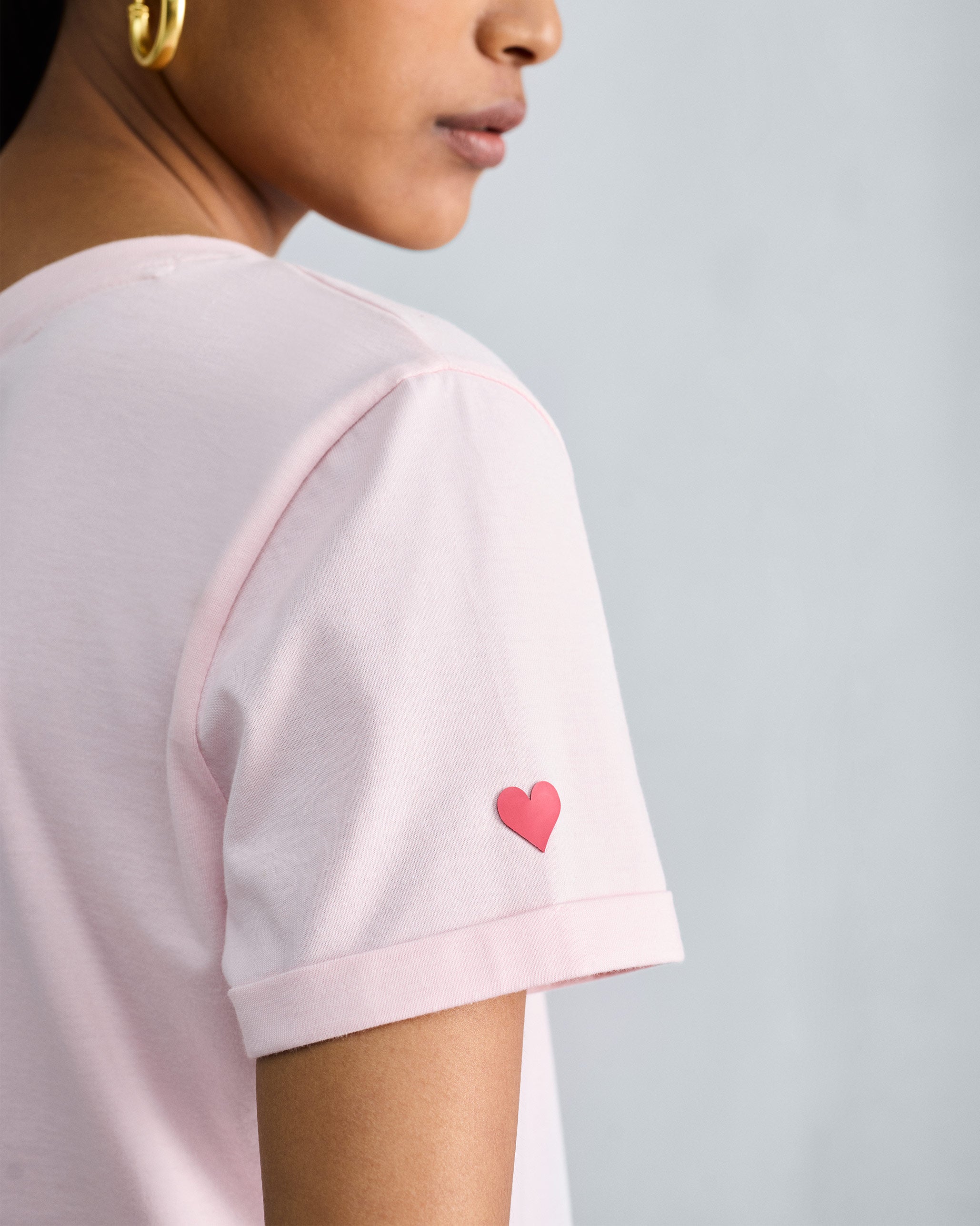 Basic T-Shirt - Blush Pink