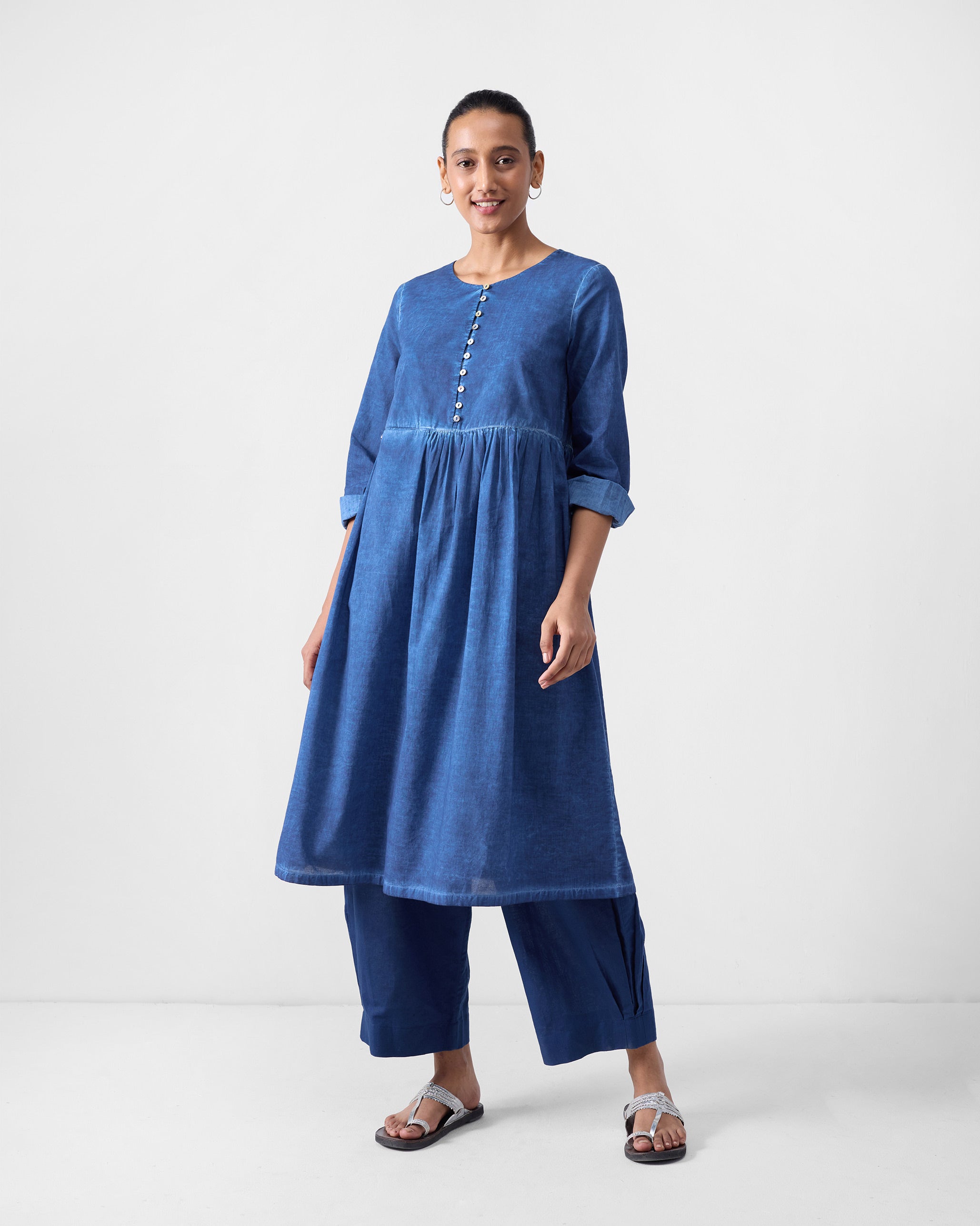 Geisha Kurta - Blue