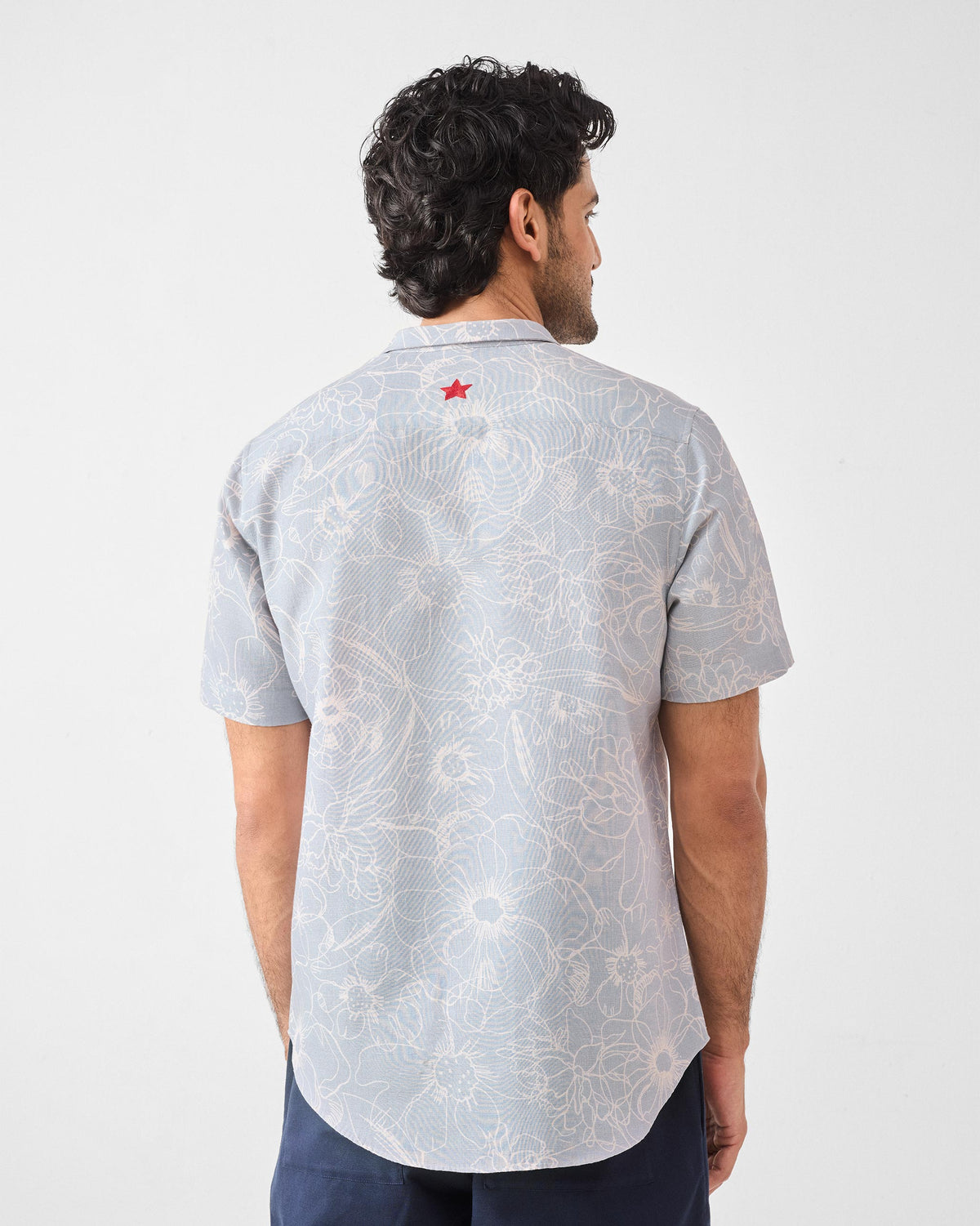 Riverline Shirt - Grey Printed