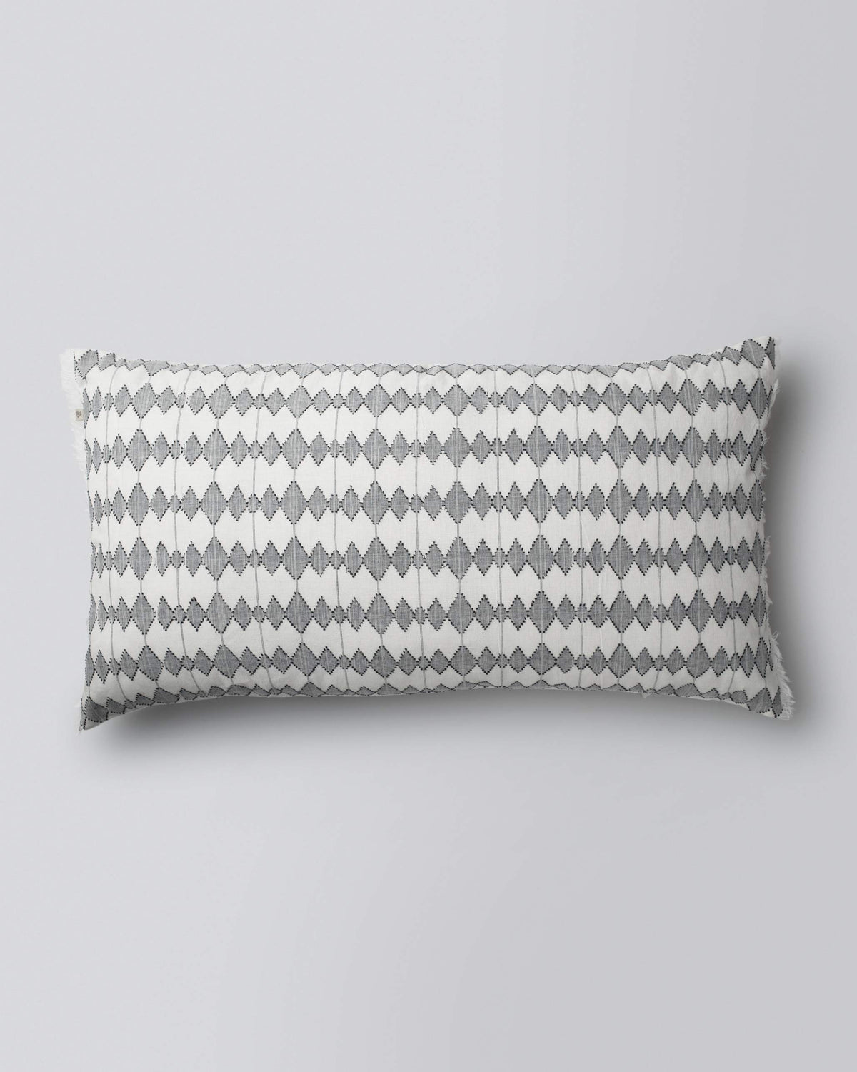 Jamdani Lumbar Pillow Cover