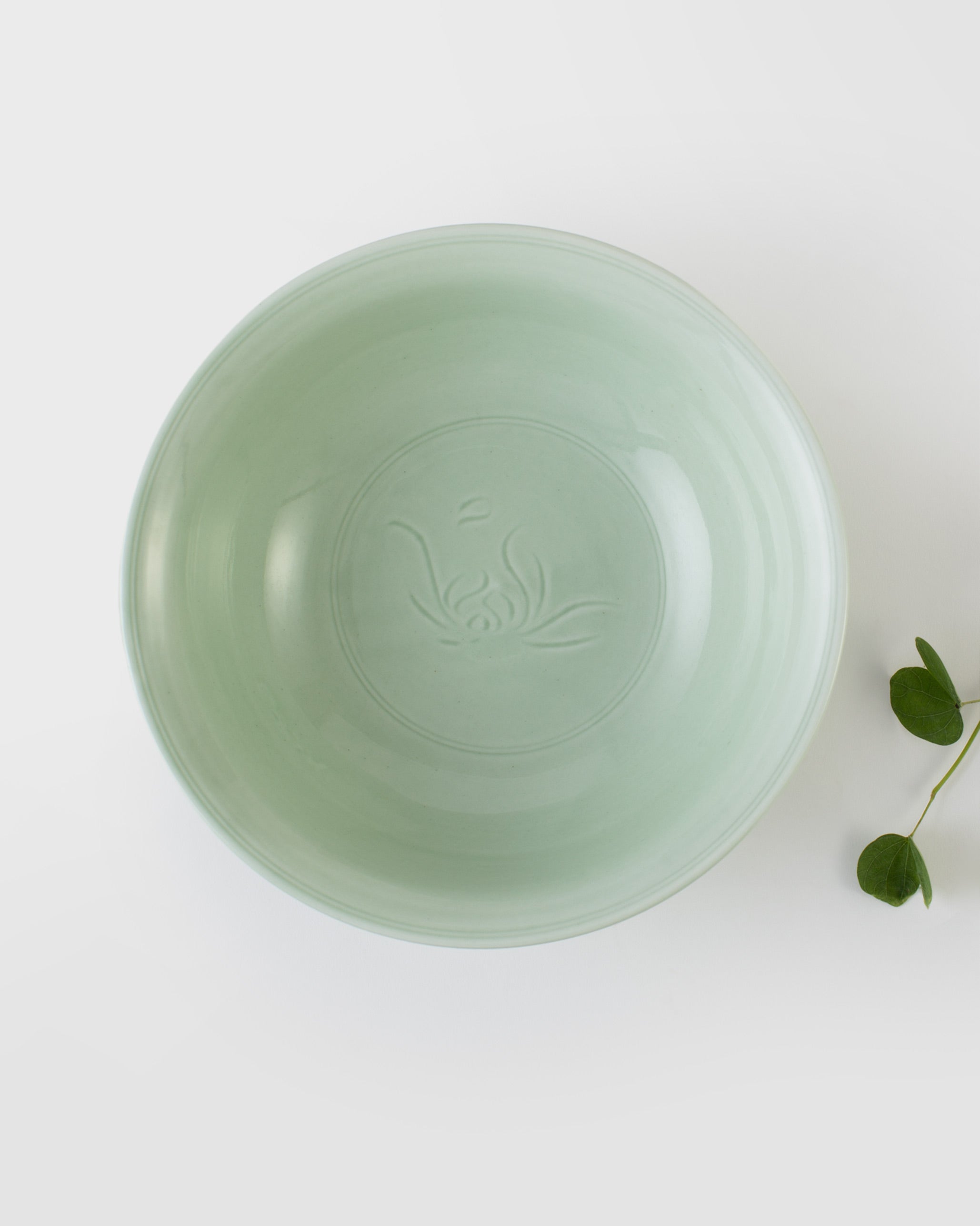Celadon Miso Bowl