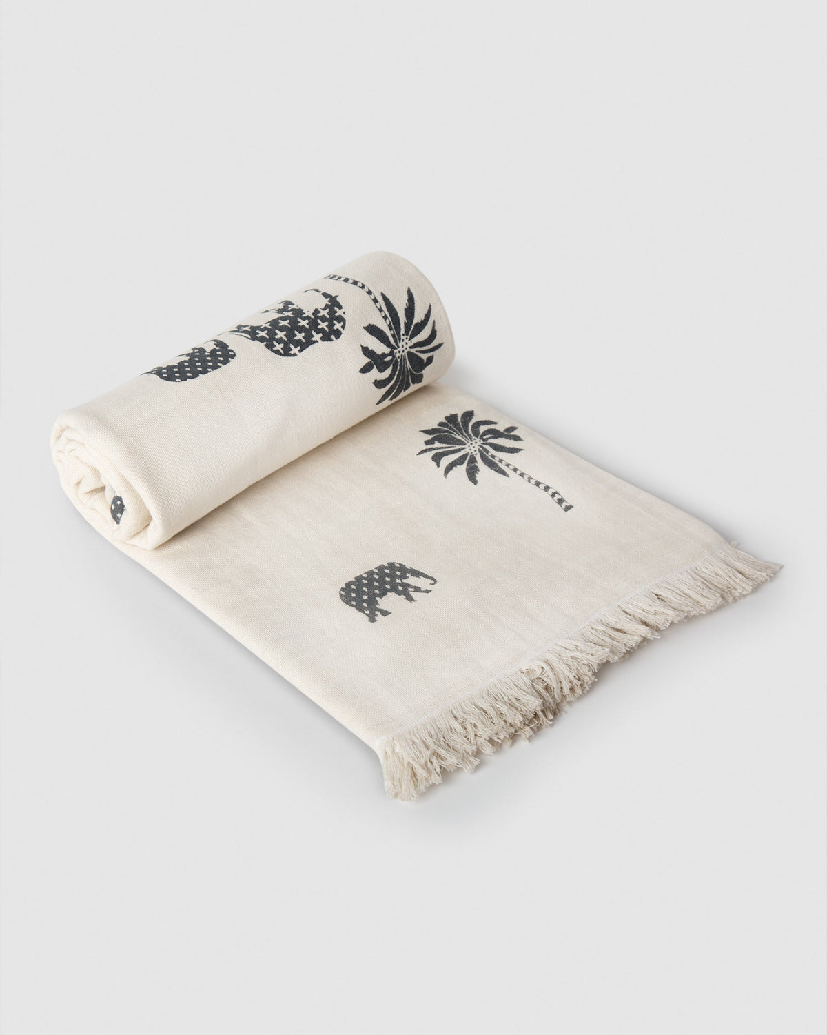 Colombo Throw - Charcoal