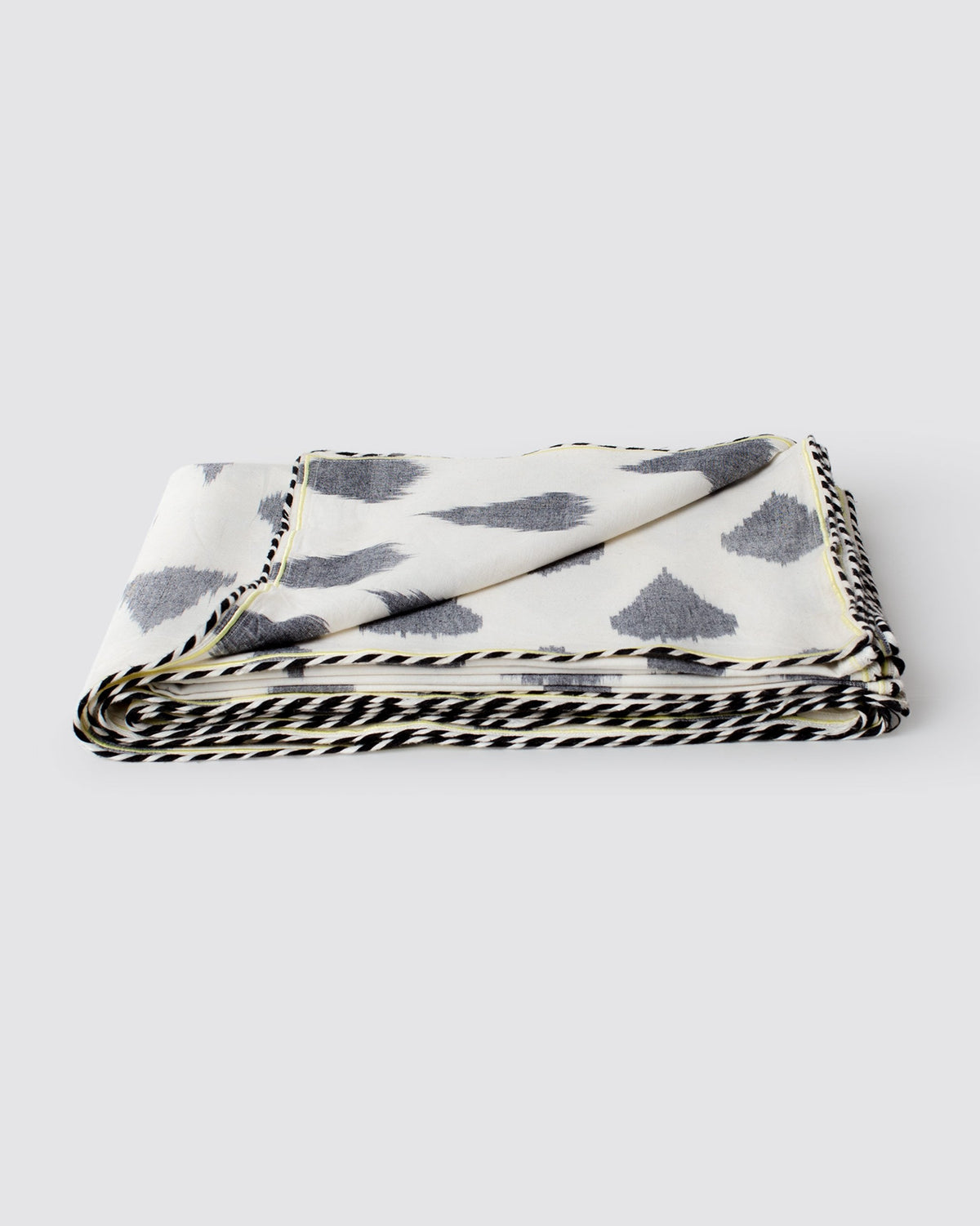 Ikat Tear drop King Bed Cover