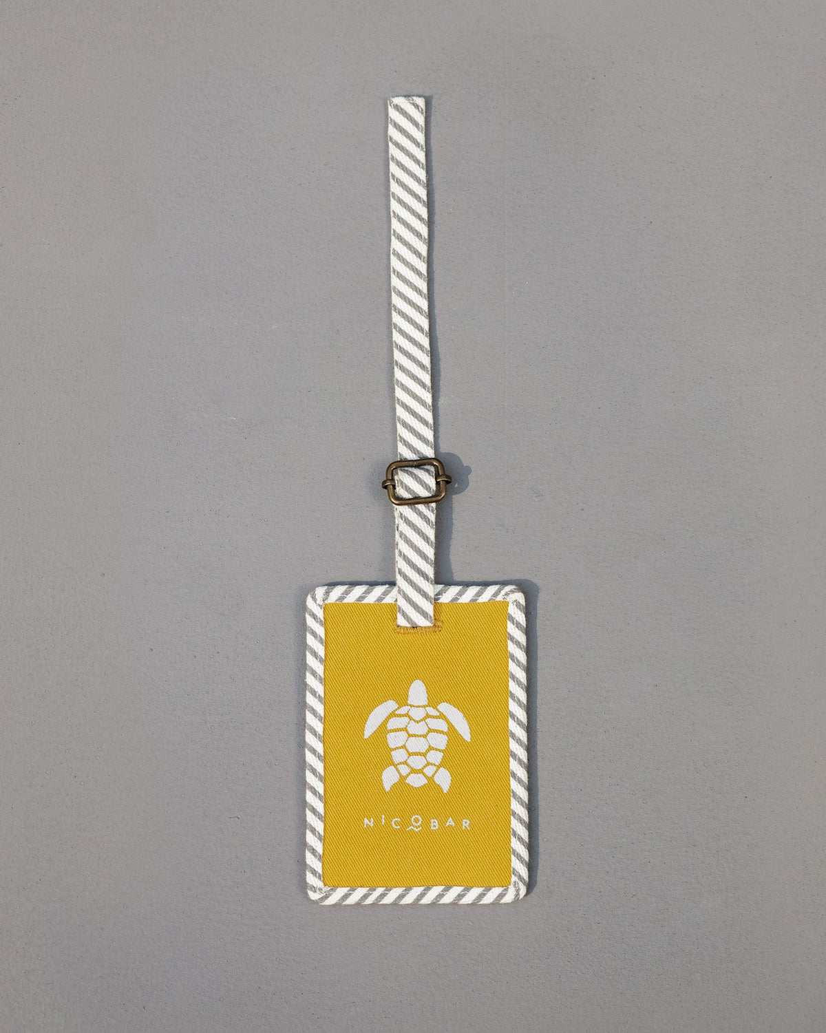 Turtle Bag Tag - Yellow