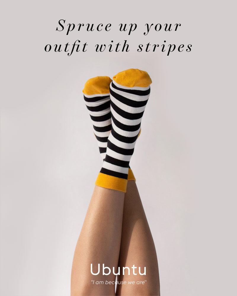 Spruce up your outfit with stripes