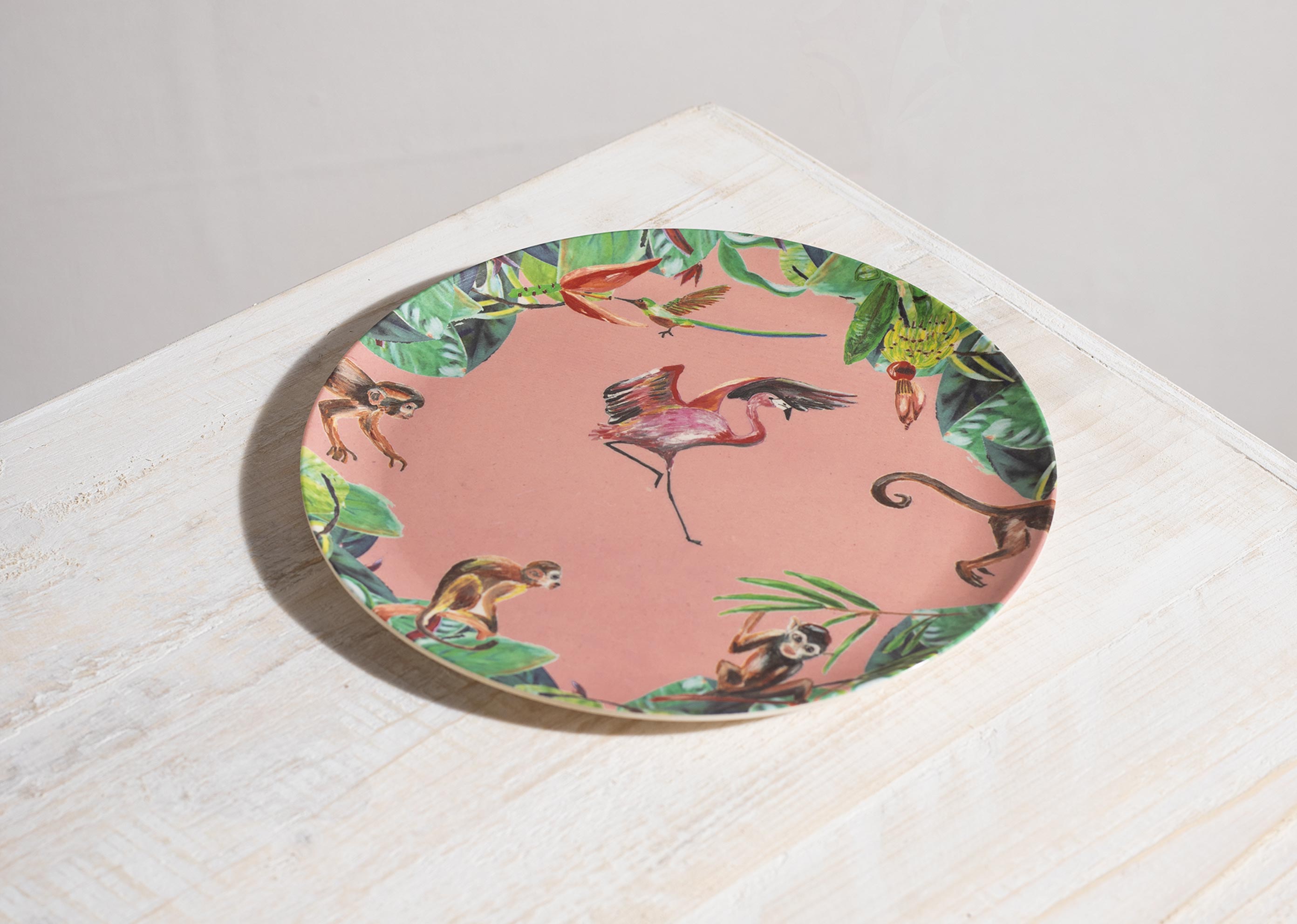Madagascar Plate - Pink