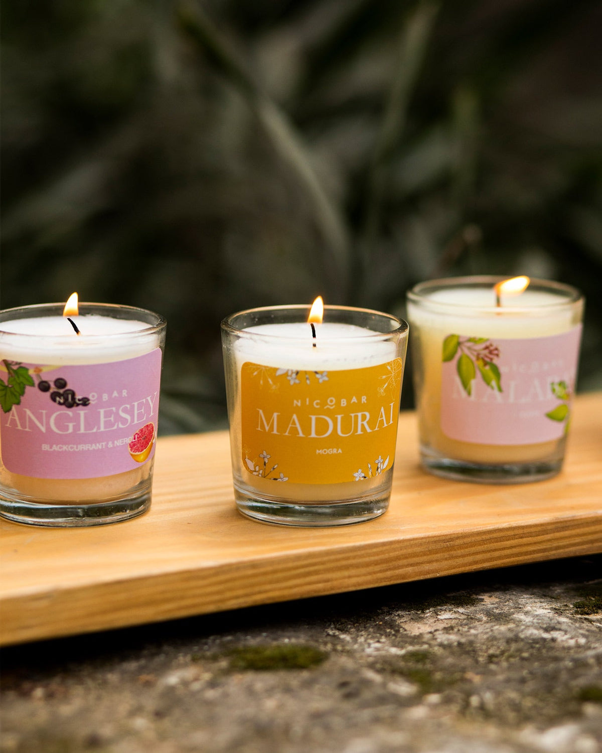 Jar Candles - Set of 5