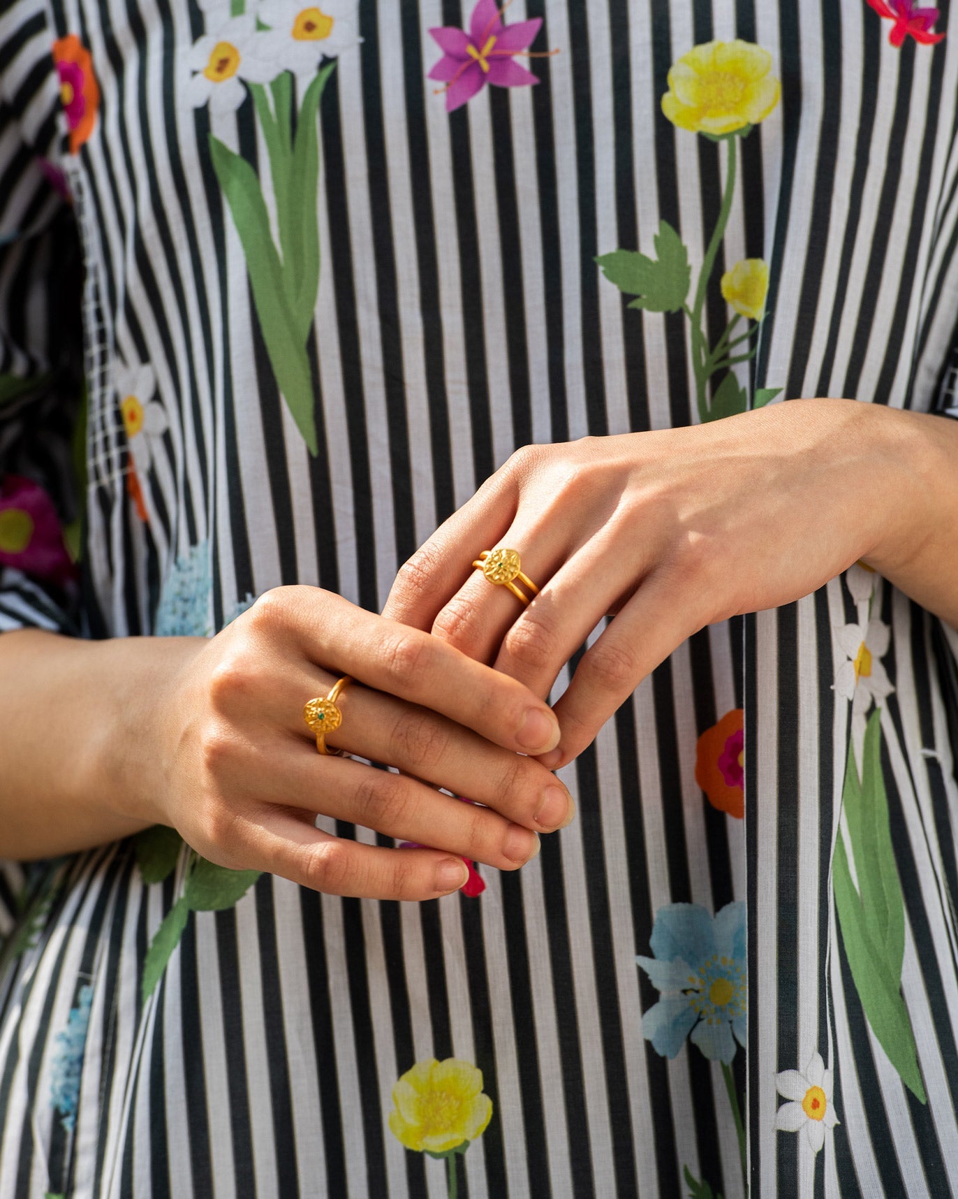 Phool Ring - Gold