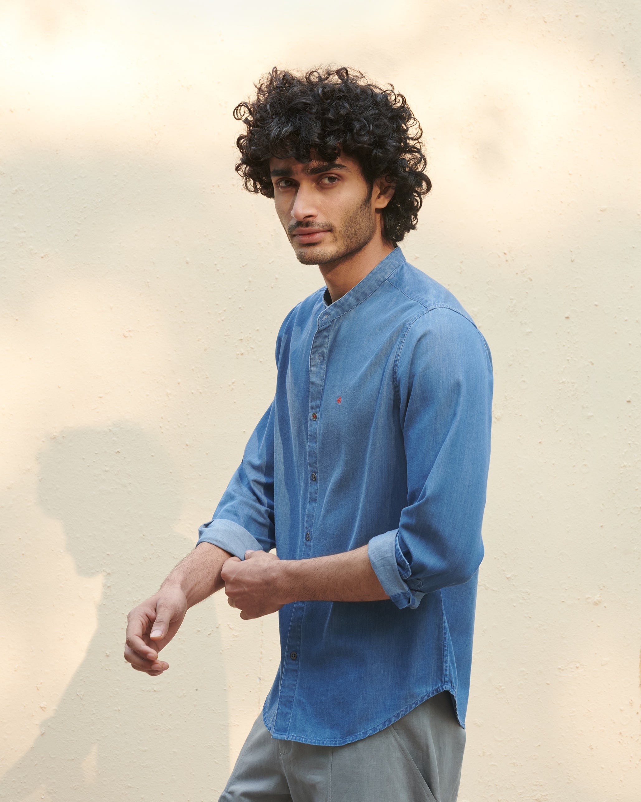 Nawab Shirt - Blue