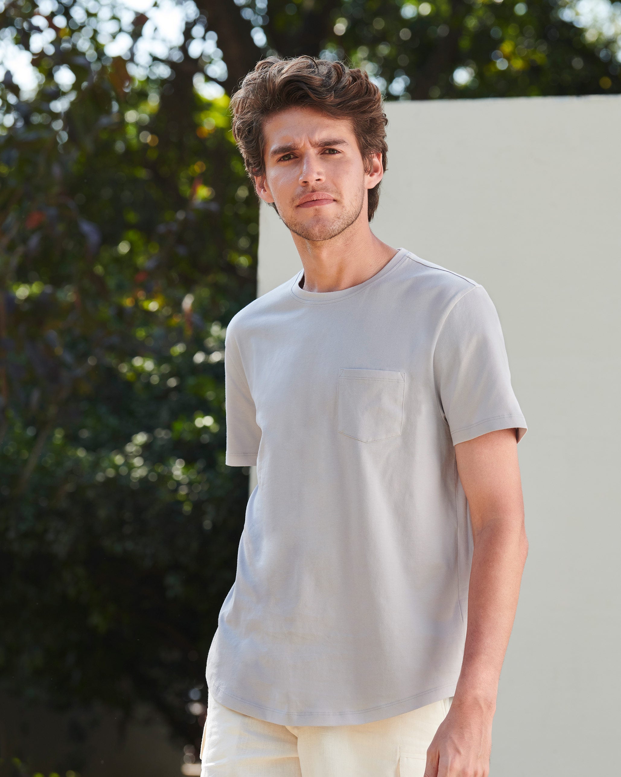 Pocket T-shirt - Grey