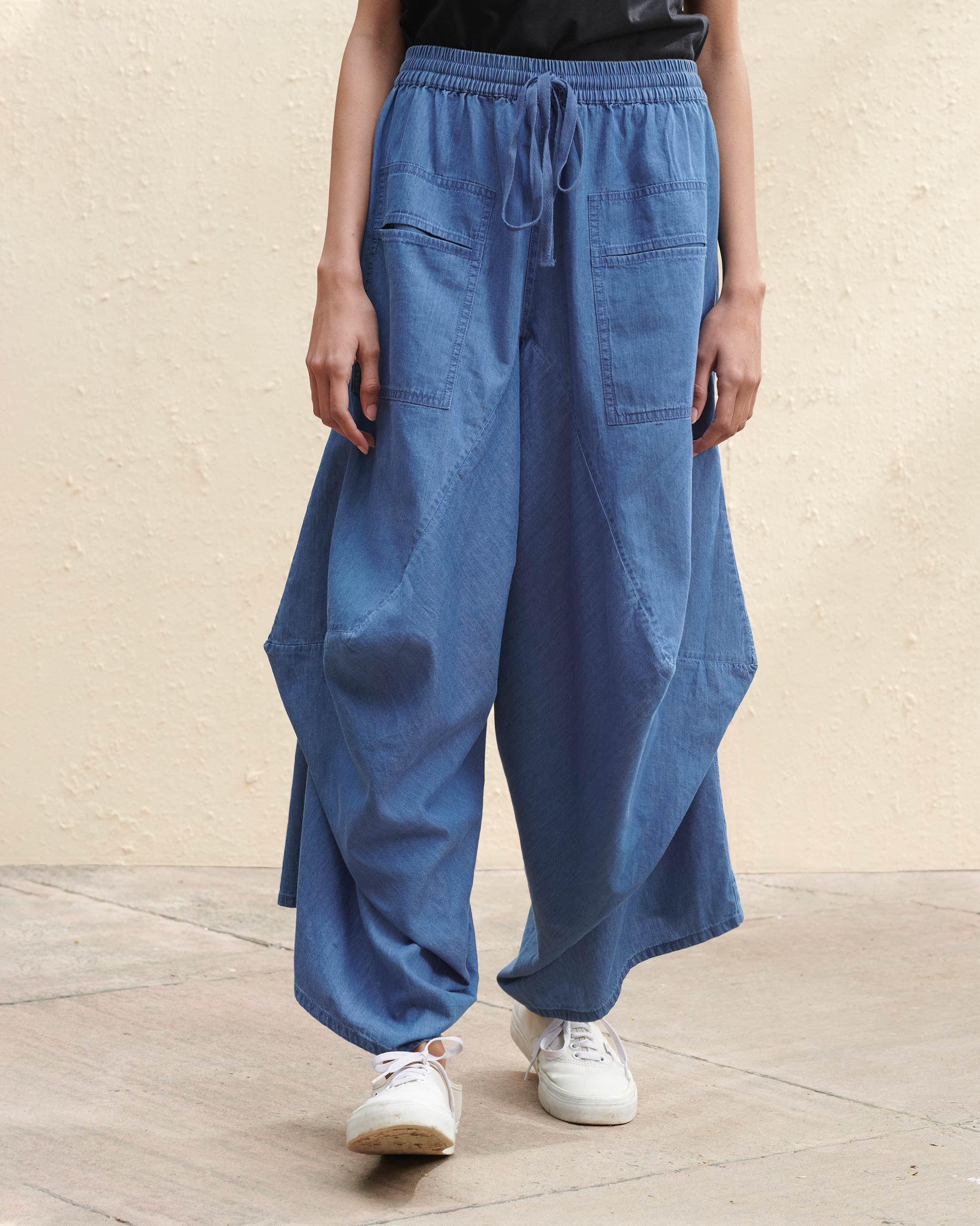Yoka Trousers - Blue