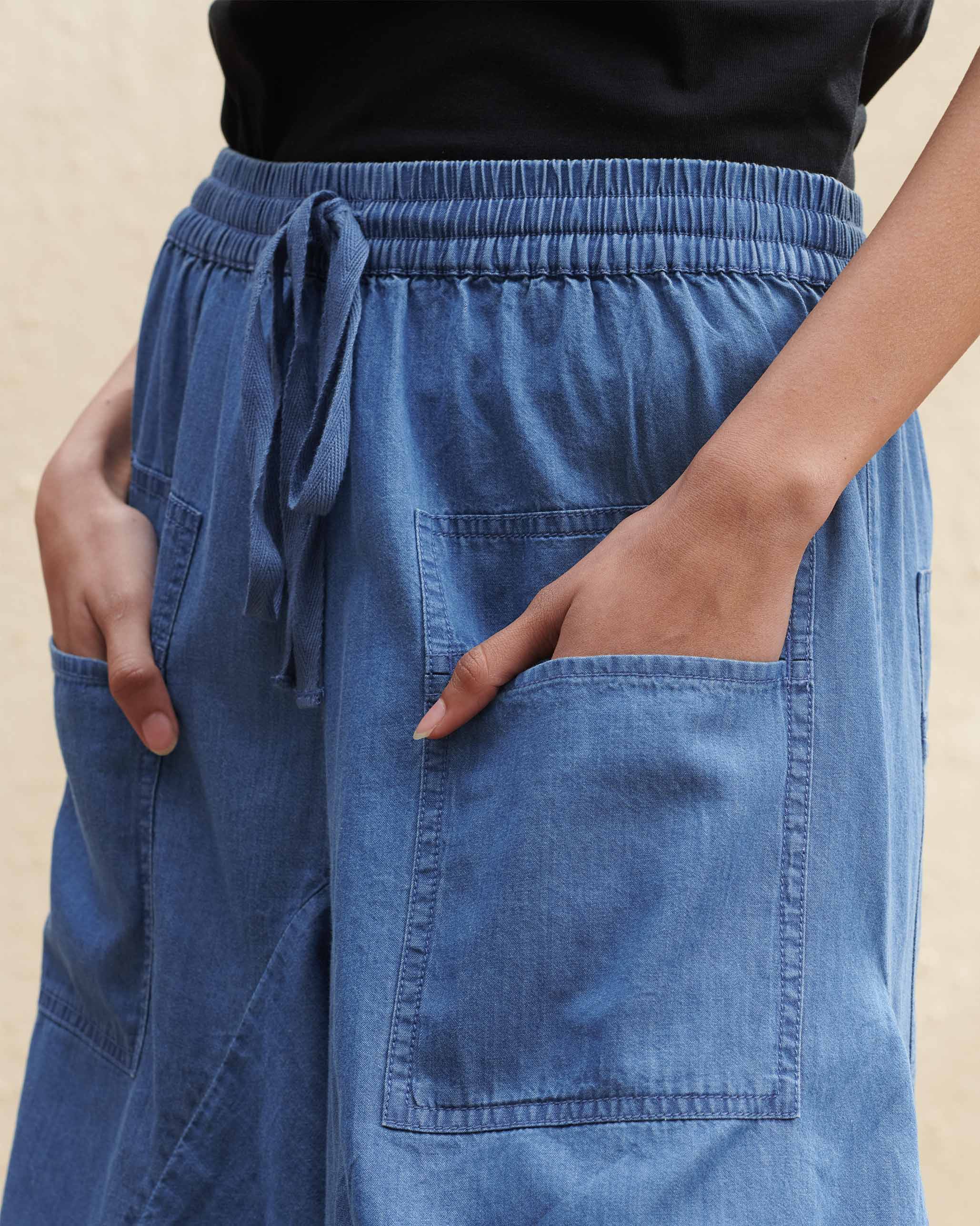 Yoka Trousers - Blue