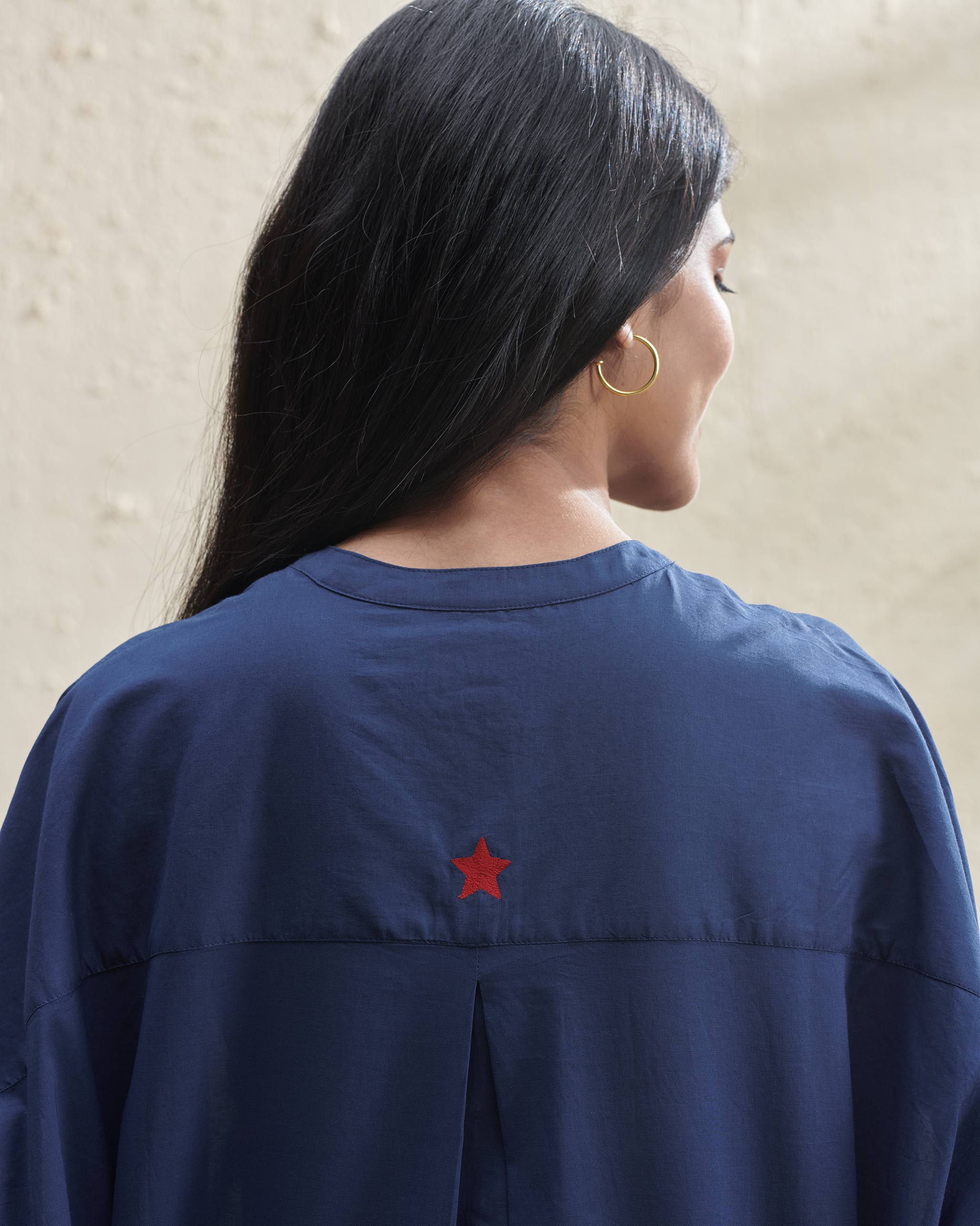 Lazy Sunday Tunic - Navy