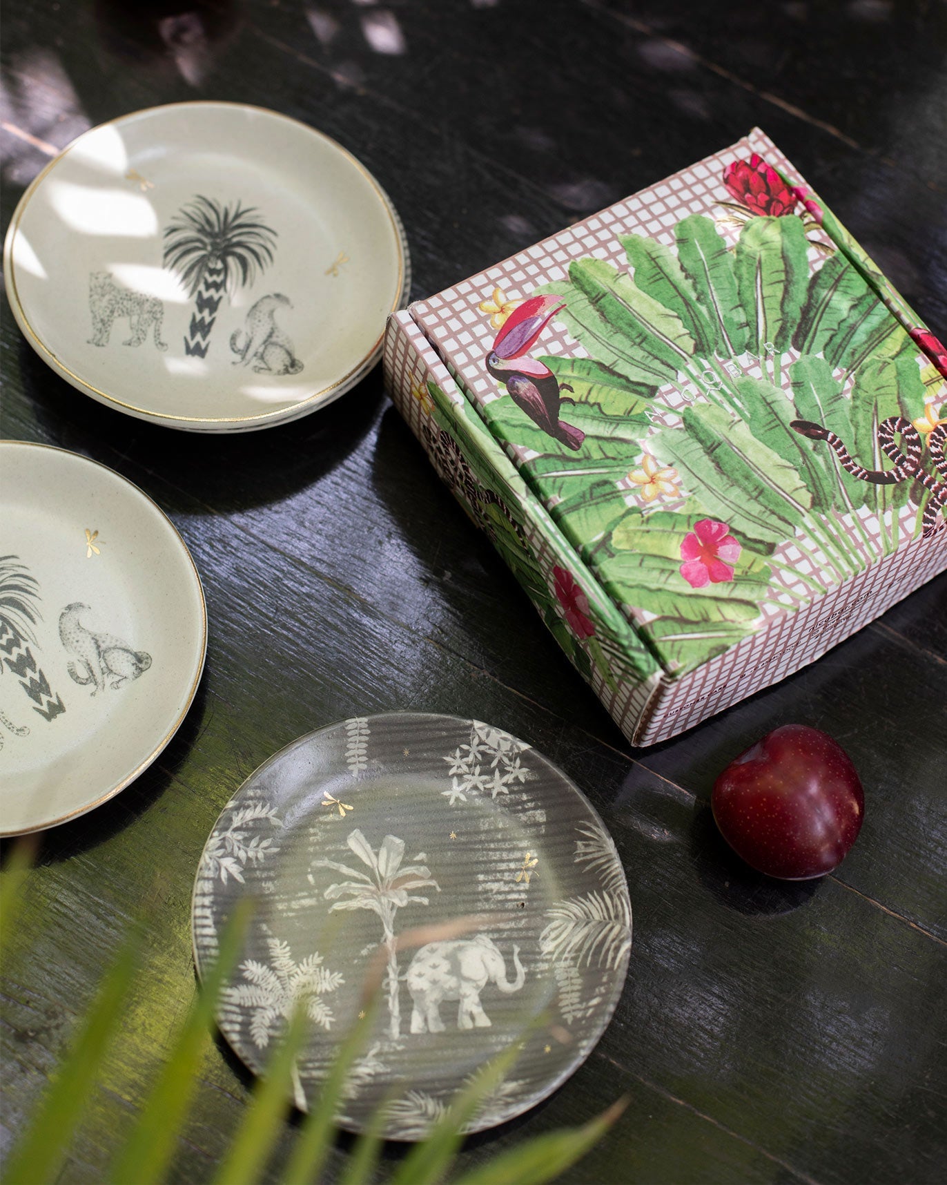 Periyar Tea Plates (Set of 4)