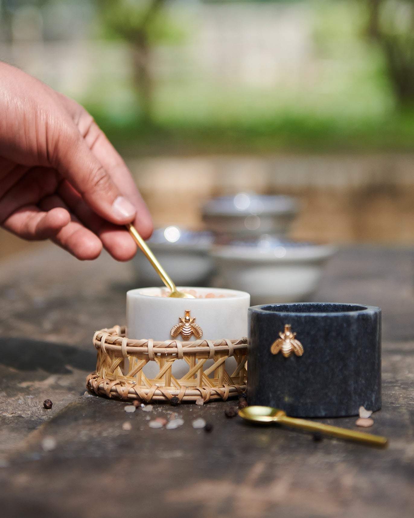 Garo Salt & pepper pots