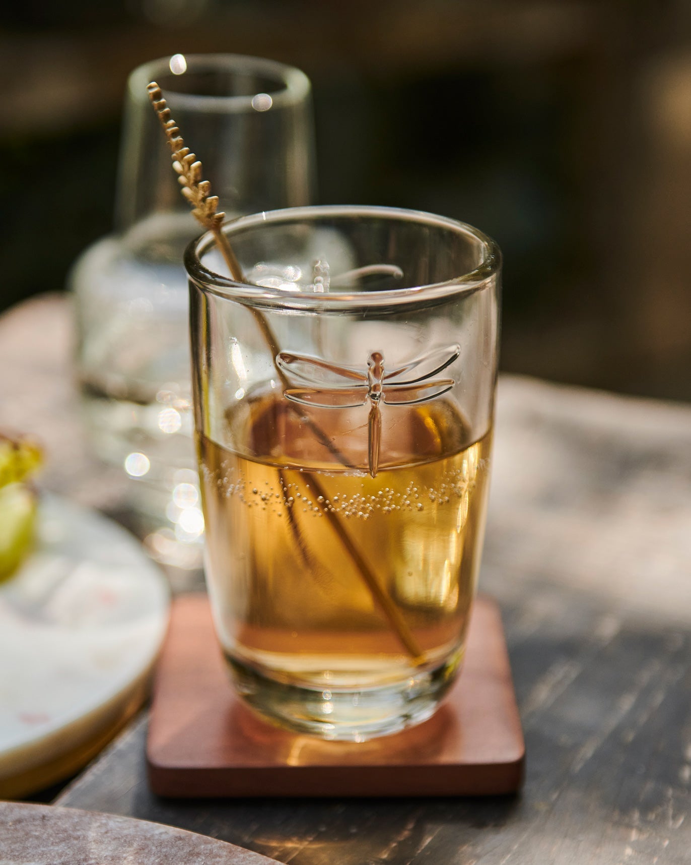 Mahi long drink glass