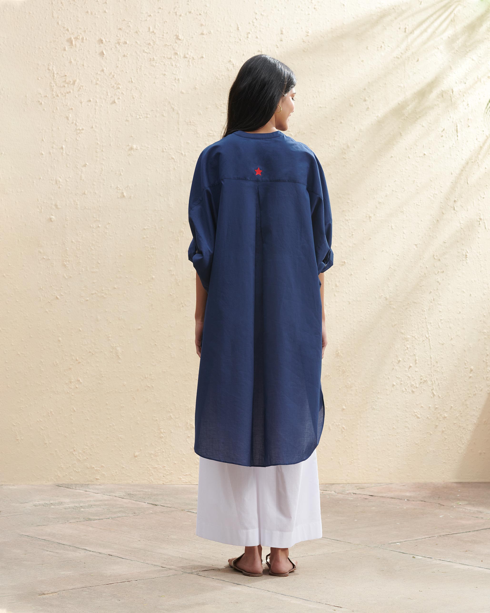 Lazy Sunday Tunic - Navy