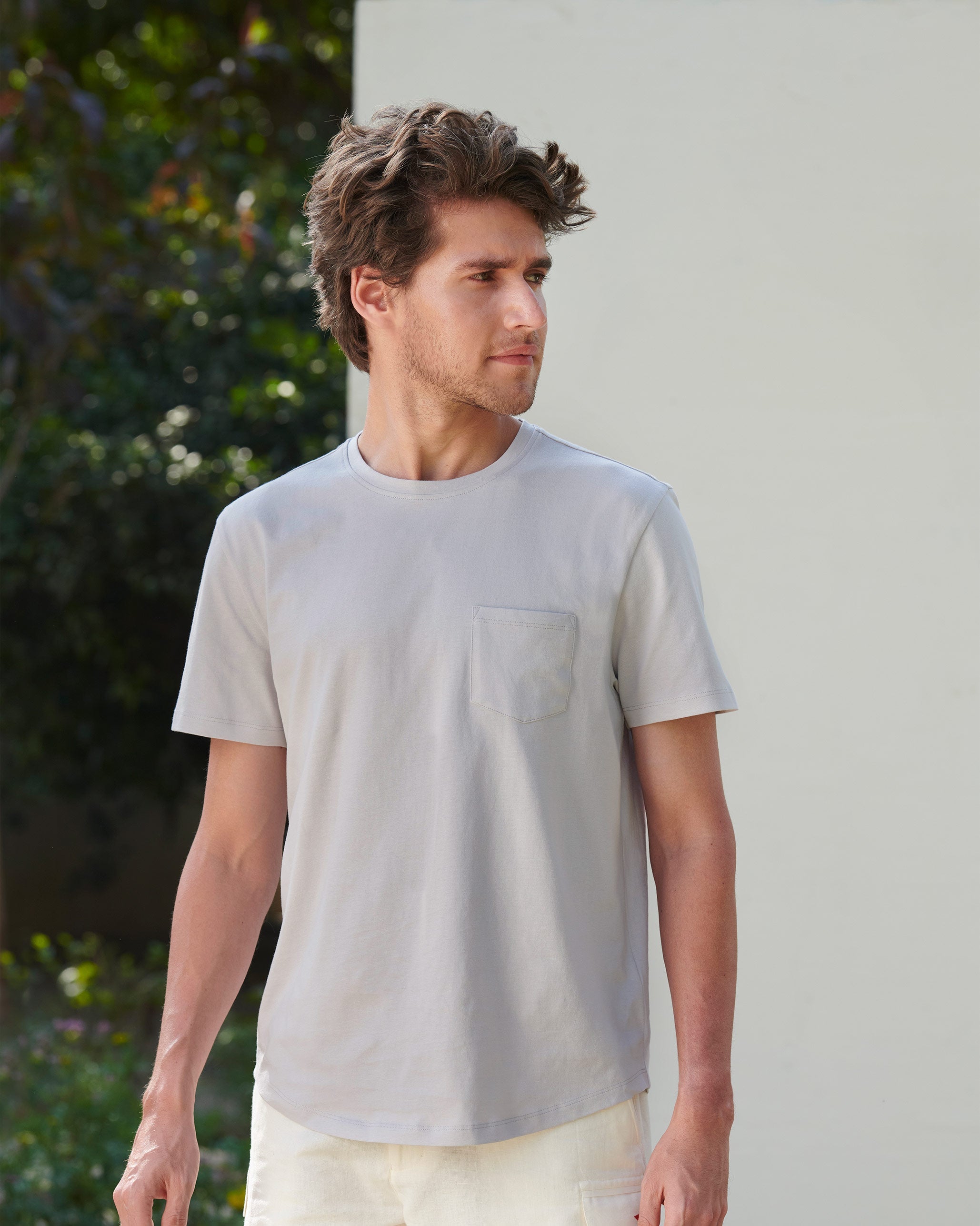 Pocket T-shirt - Grey