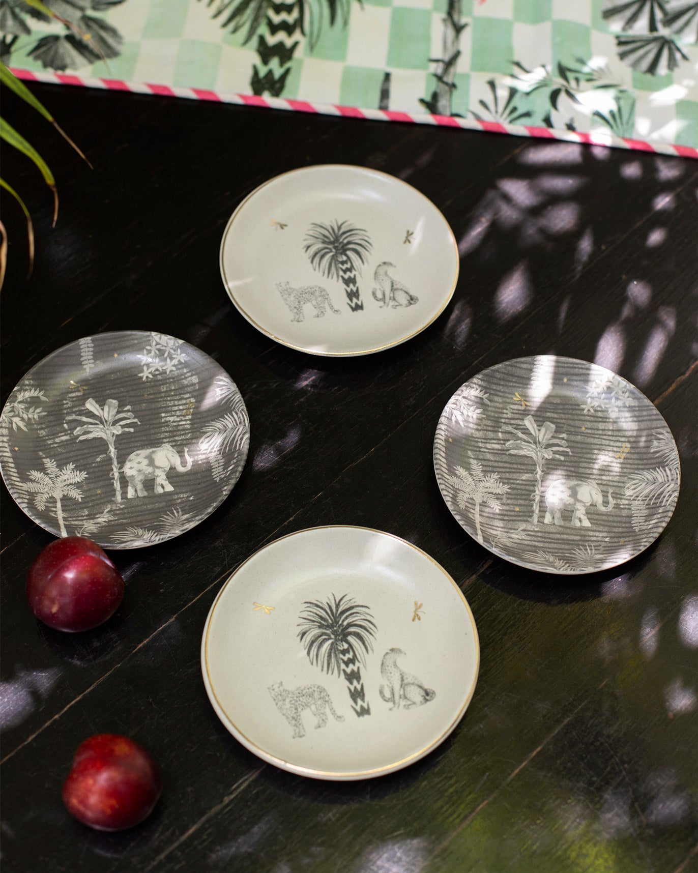 Periyar Tea Plates (Set of 4)