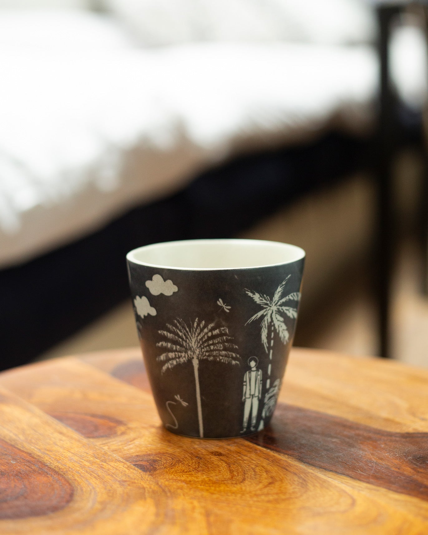 Mandovi Palm Mug - Charcoal