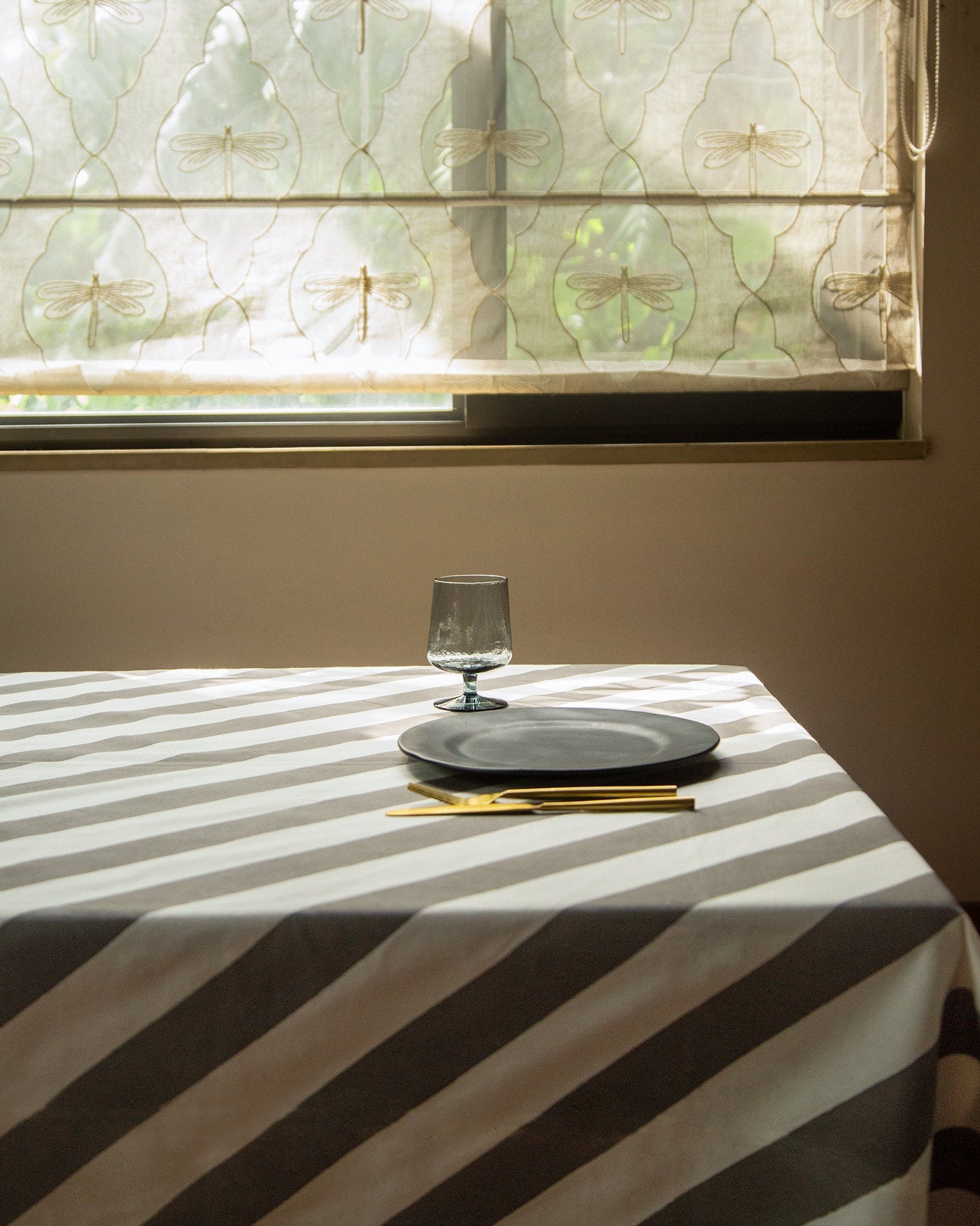 Nico Stripe Tablecloth