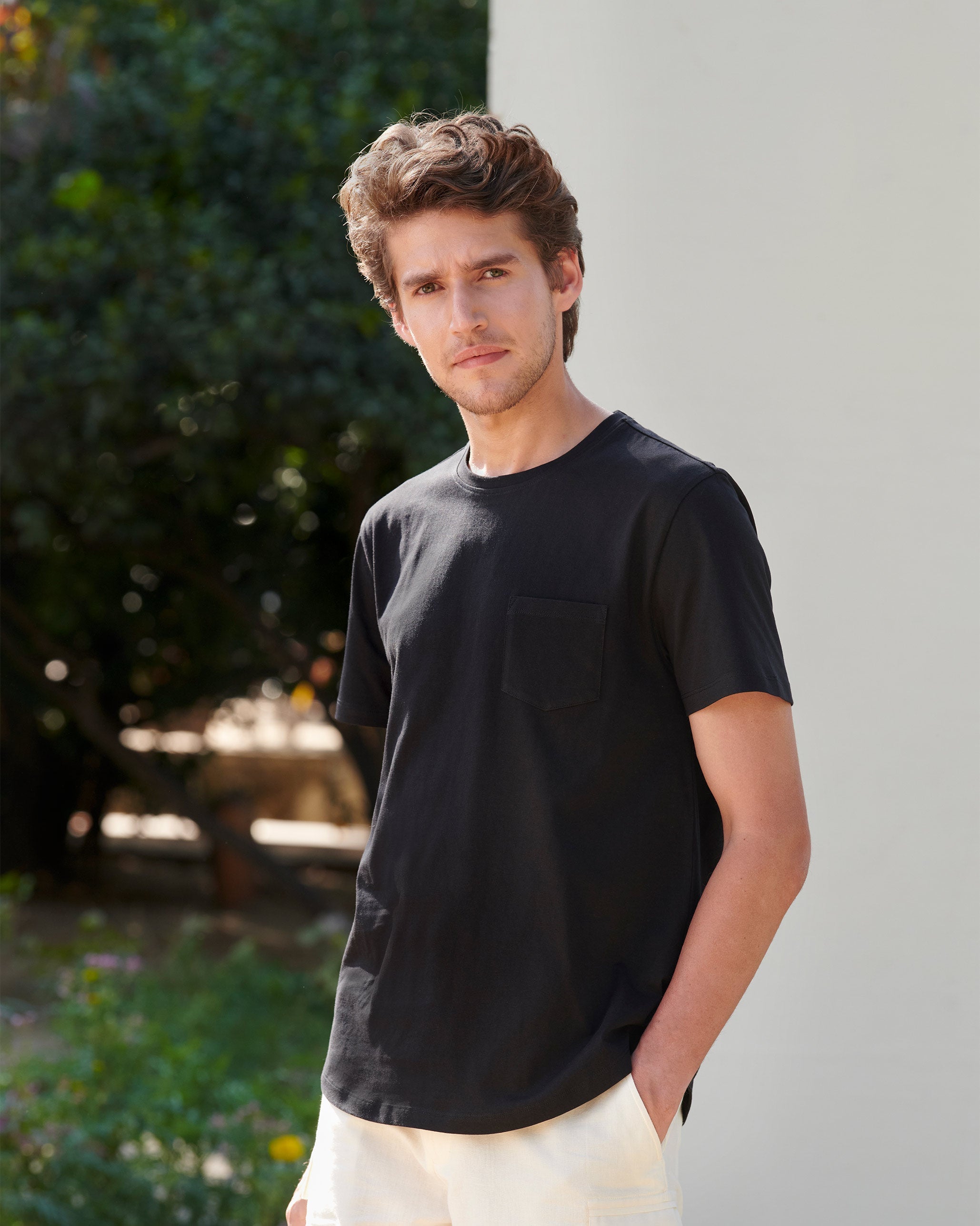 Pocket T-shirt - Black