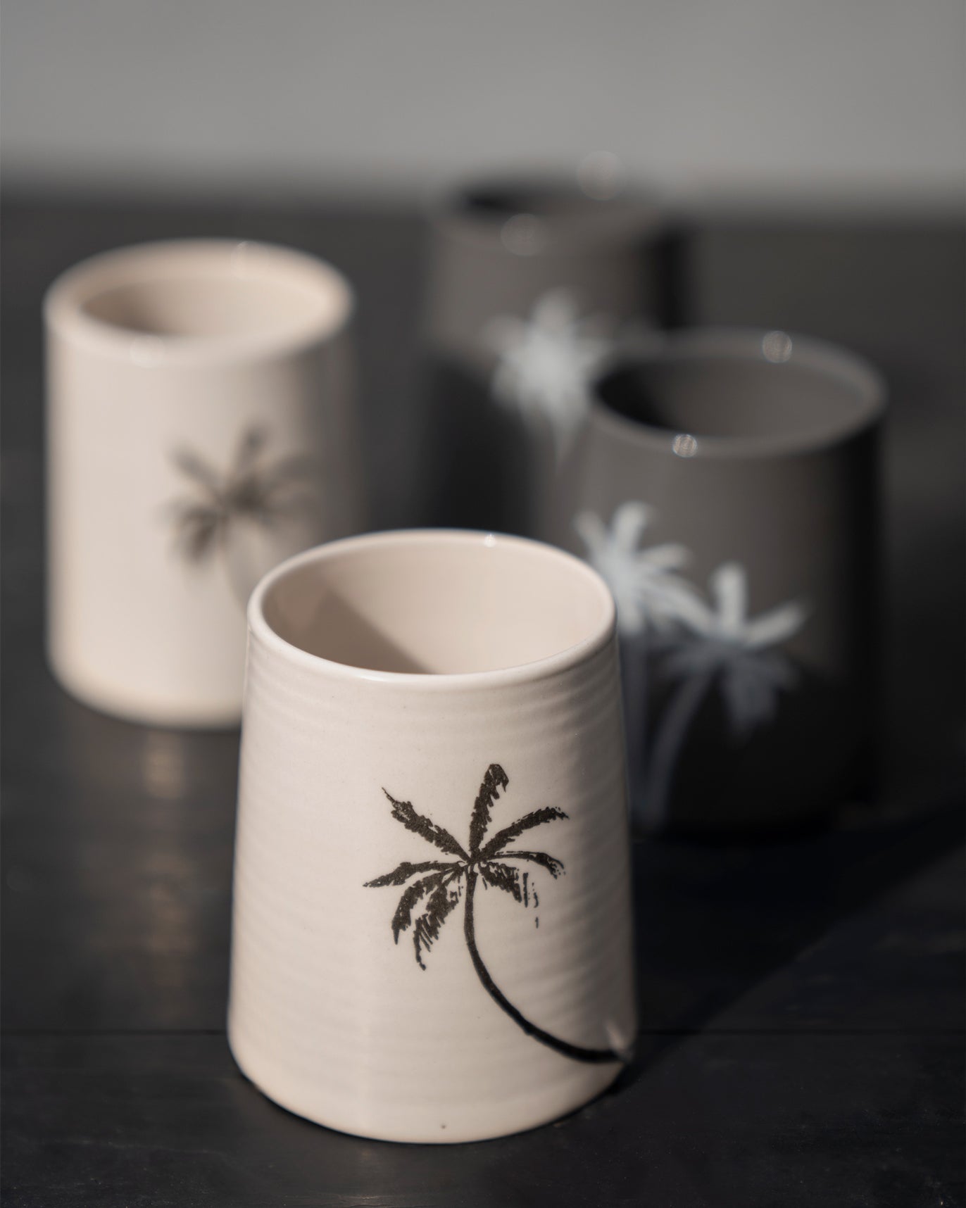 Swaying Palm Kulhars (Set of 4)