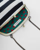 Sling Bag - Black & White Stripes