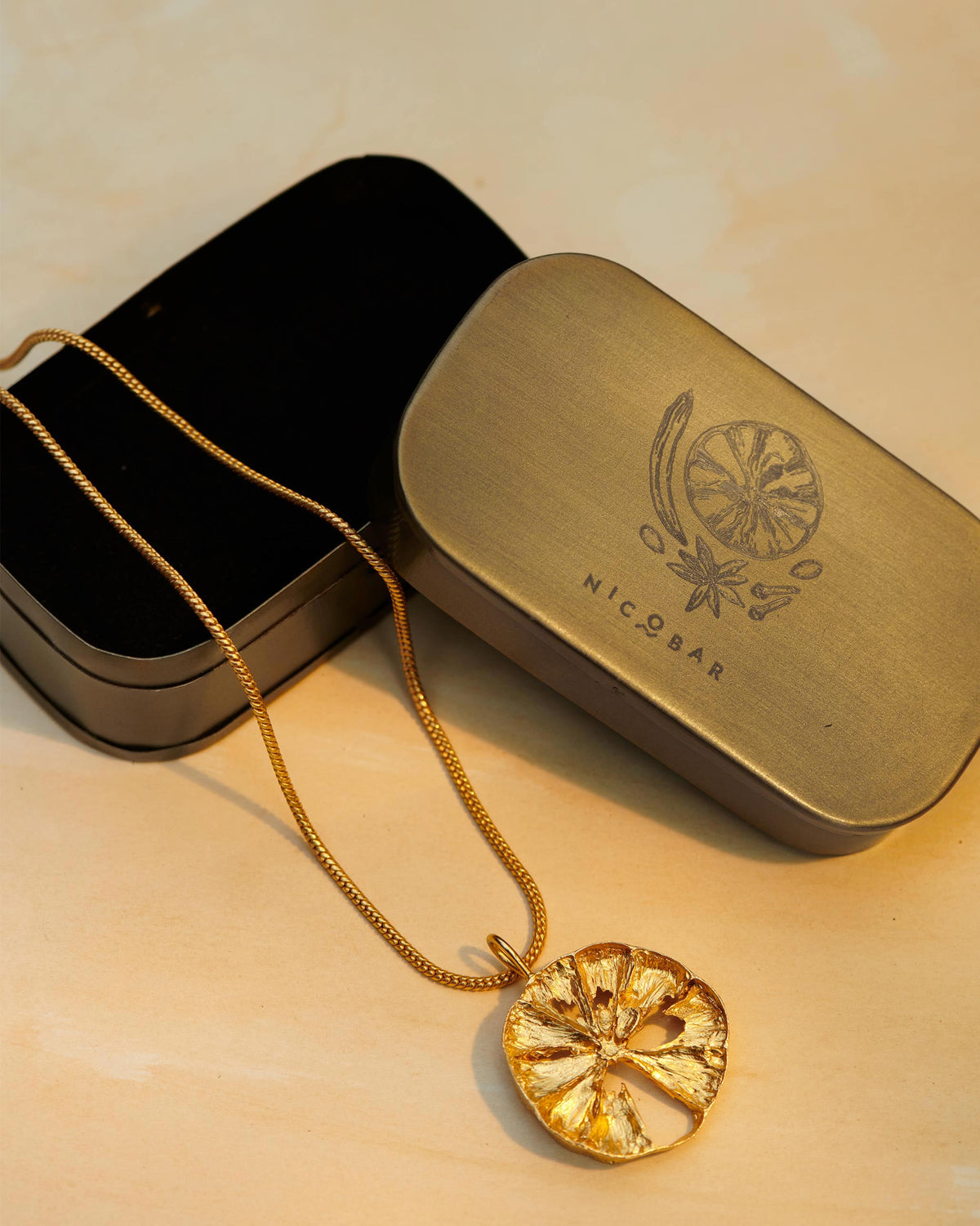 Lemon slice charm