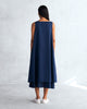 Double Layer Dress - Navy
