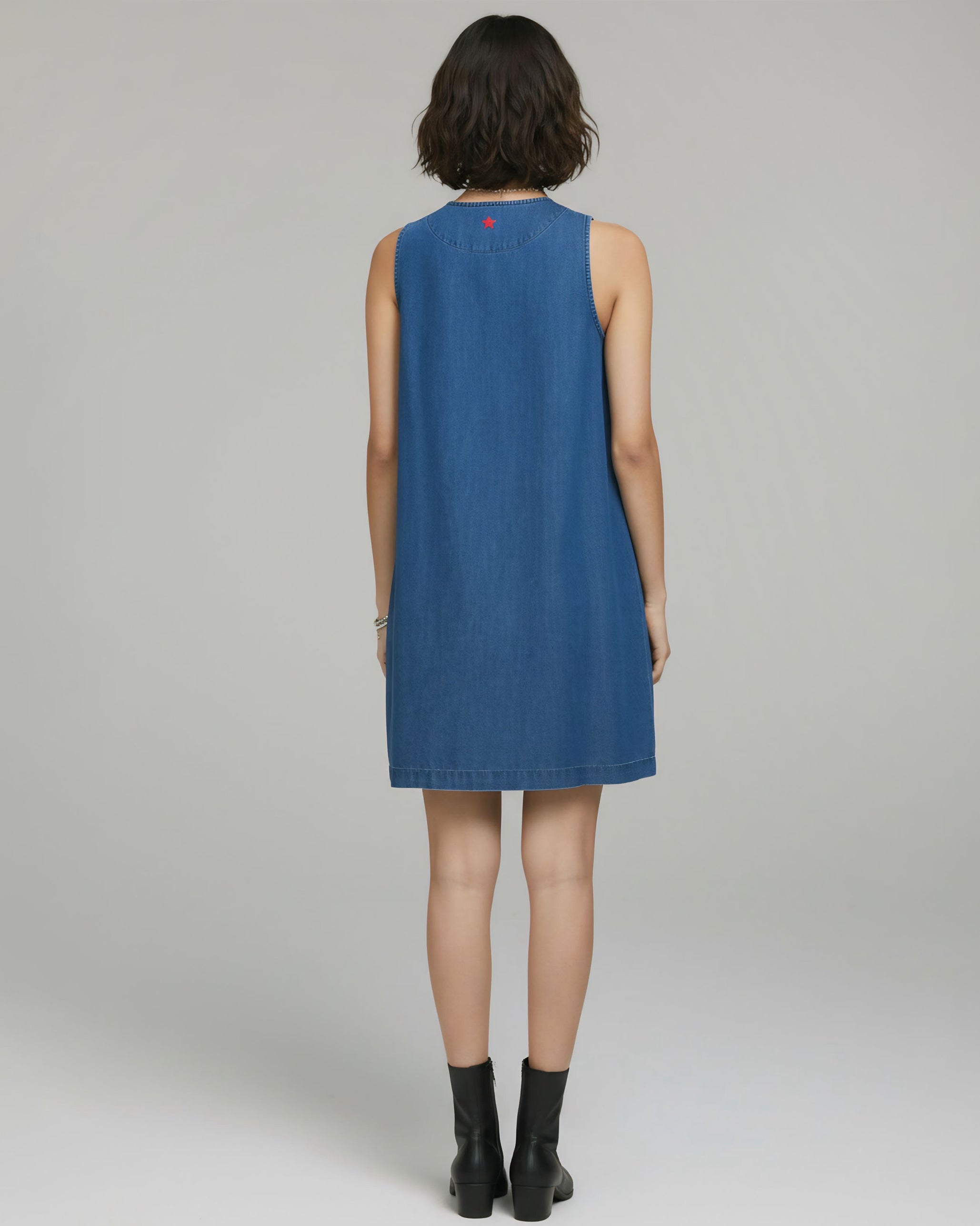 Wide Paper Bag Trousers - Purple & White Checks