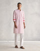 Jashn Kurta - Red & White