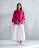 Drop Armhole Shirt - Berry